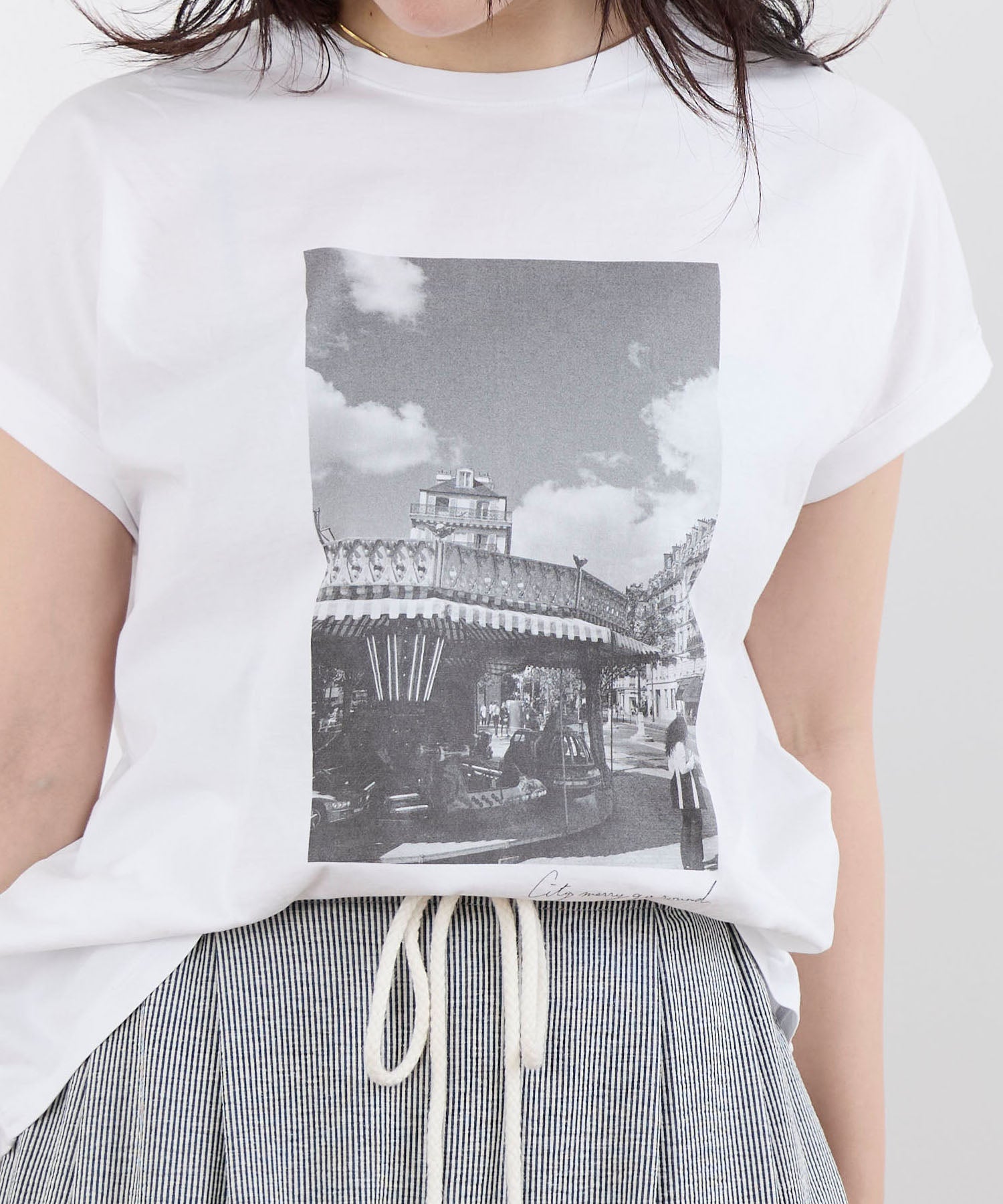 接触冷感-フォトプリントT-shirt | MICA&DEAL ONLINE STORE