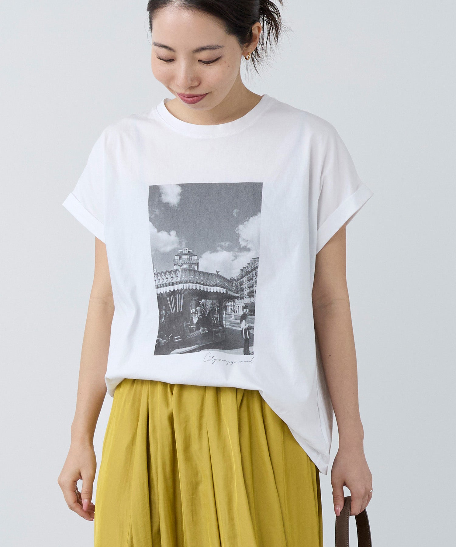 接触冷感-フォトプリントT-shirt | MICA&DEAL ONLINE STORE