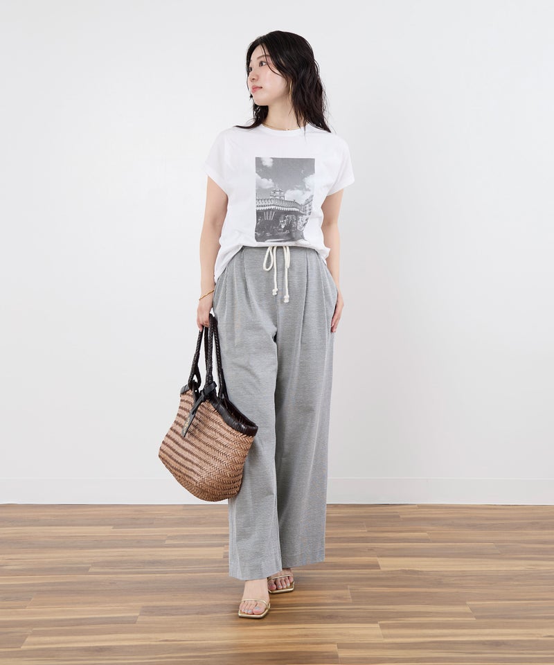 接触冷感-フォトプリントT-shirt | MICA&DEAL ONLINE STORE