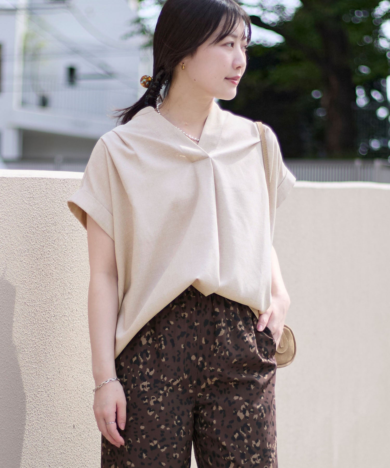 yori タックショルダーブラウス 30%off]タックショルダーブラウス | MICA&DEAL ONLINE STORE