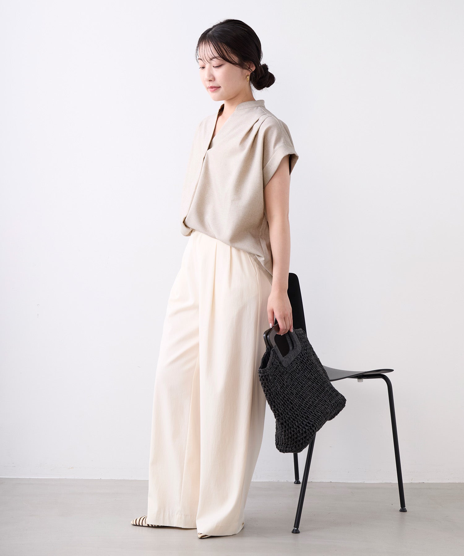 girlish タックショルダーブラウス タックショルダーブラウス | MICA&DEAL ONLINE STORE