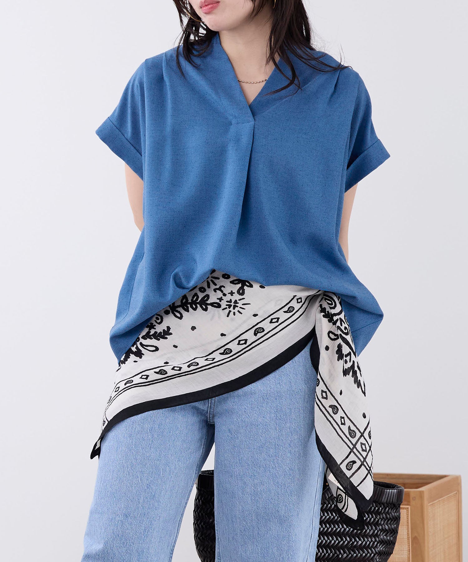 30%off]タックショルダーブラウス | MICA&DEAL ONLINE STORE