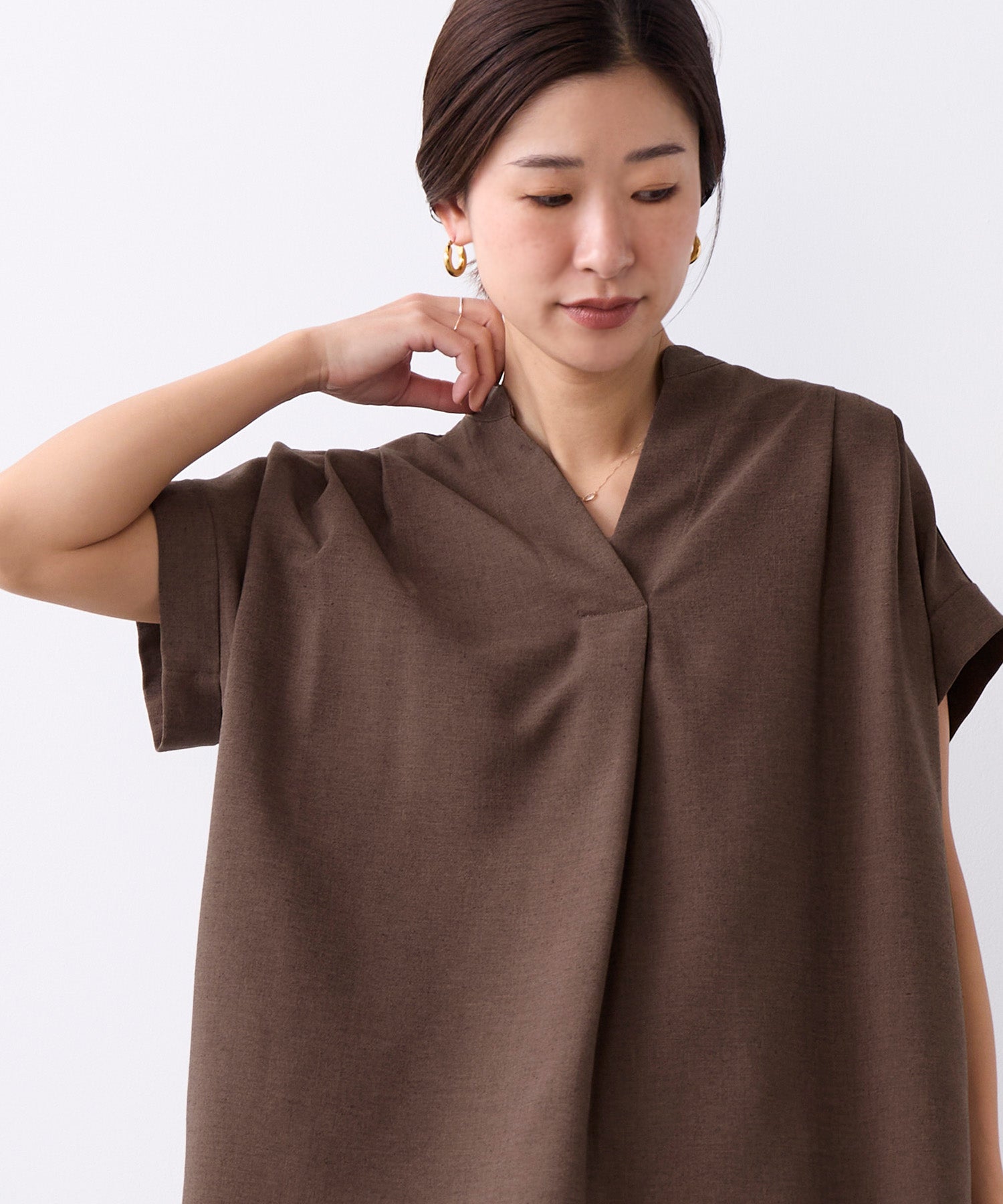 タックショルダーブラウス | MICA&DEAL ONLINE STORE