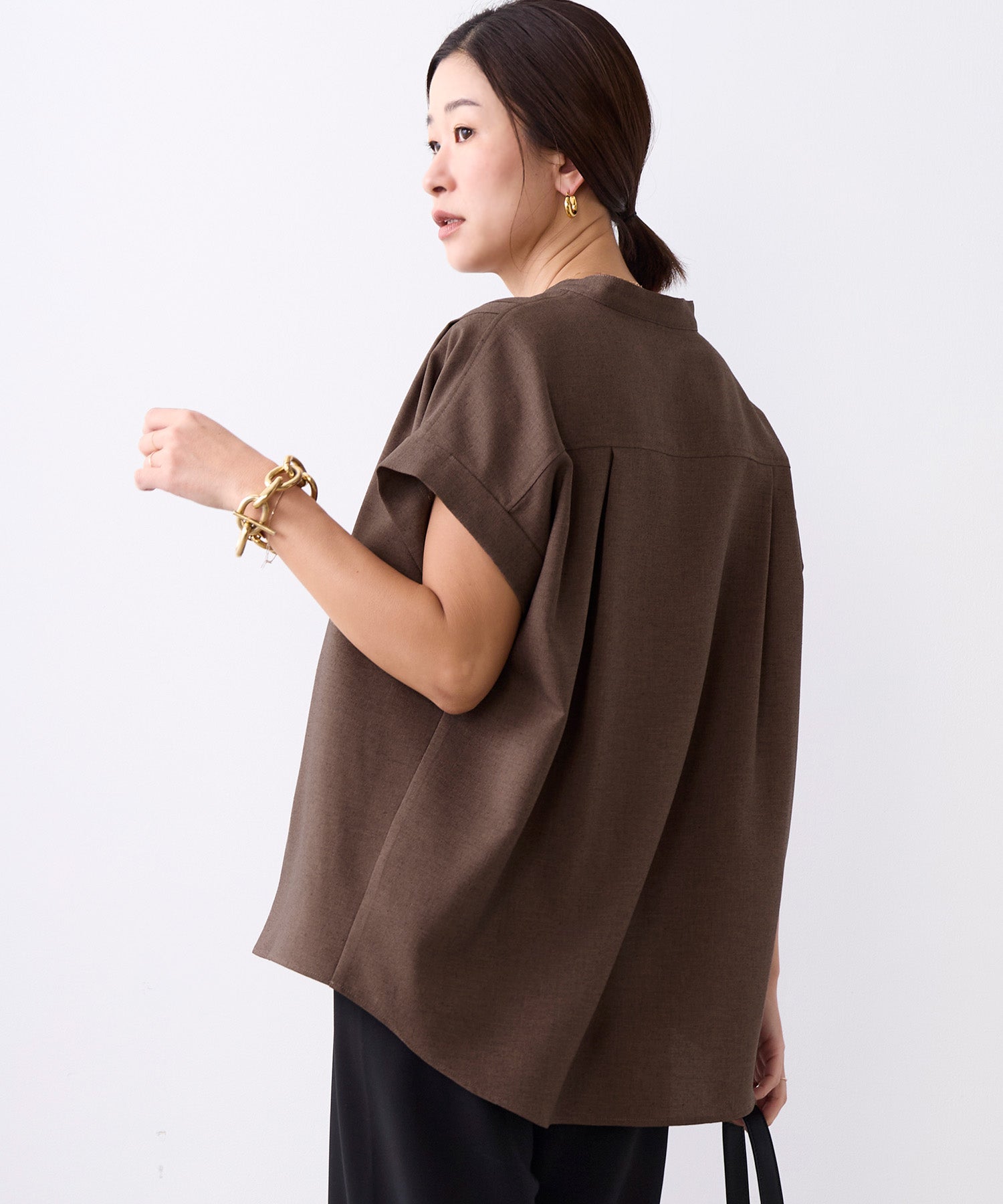 タックショルダーカットソー ショルダータックTシャツ: トップス｜ハニーズ公式通販