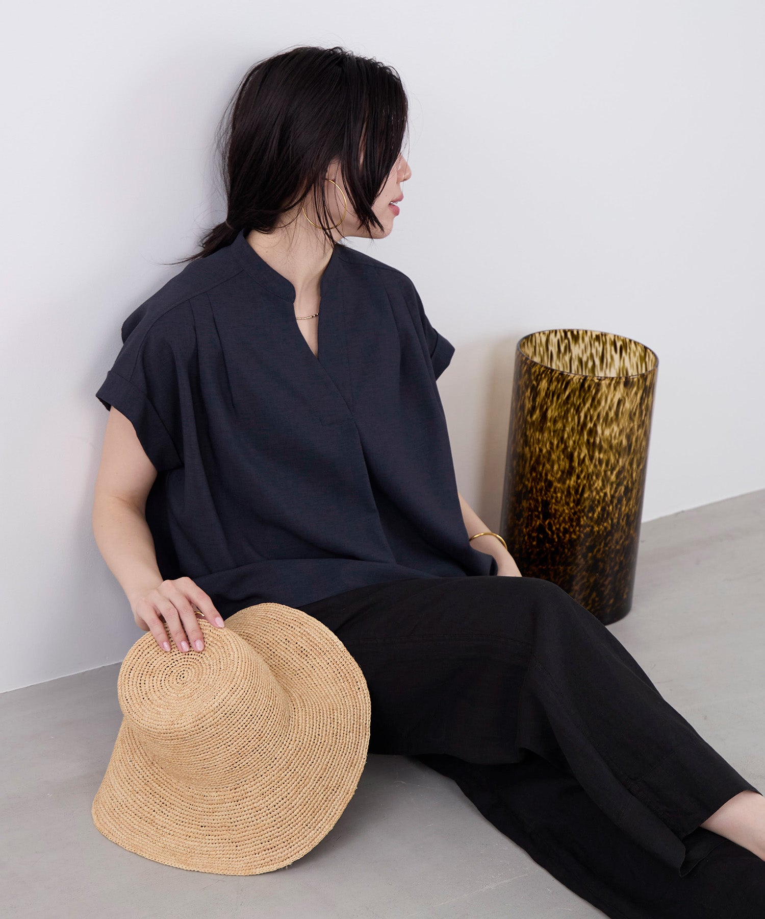 50%off]タックショルダーブラウス | MICA&DEAL ONLINE STORE