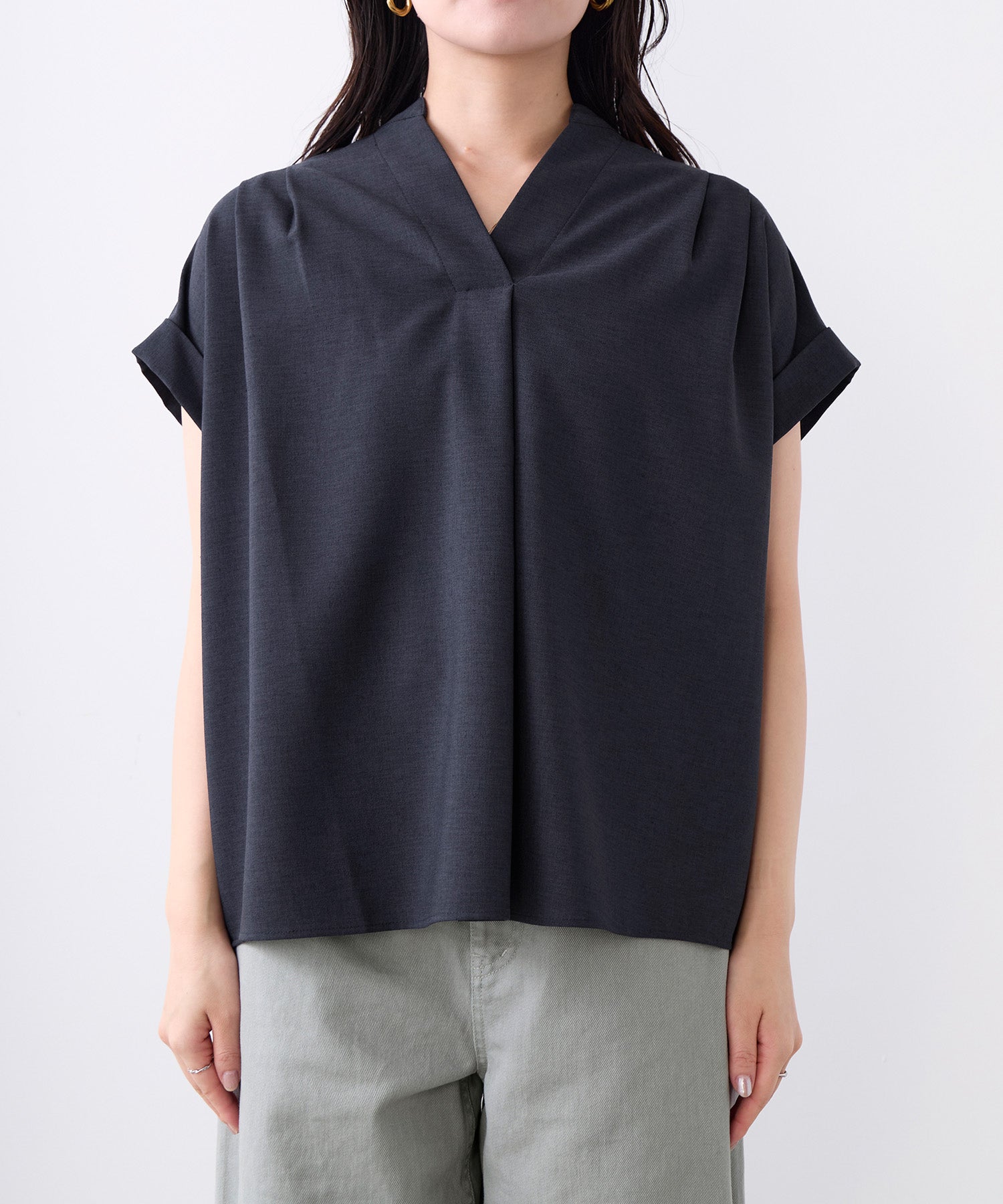 girlish タックショルダーブラウス タックショルダーブラウス | MICA&DEAL ONLINE STORE