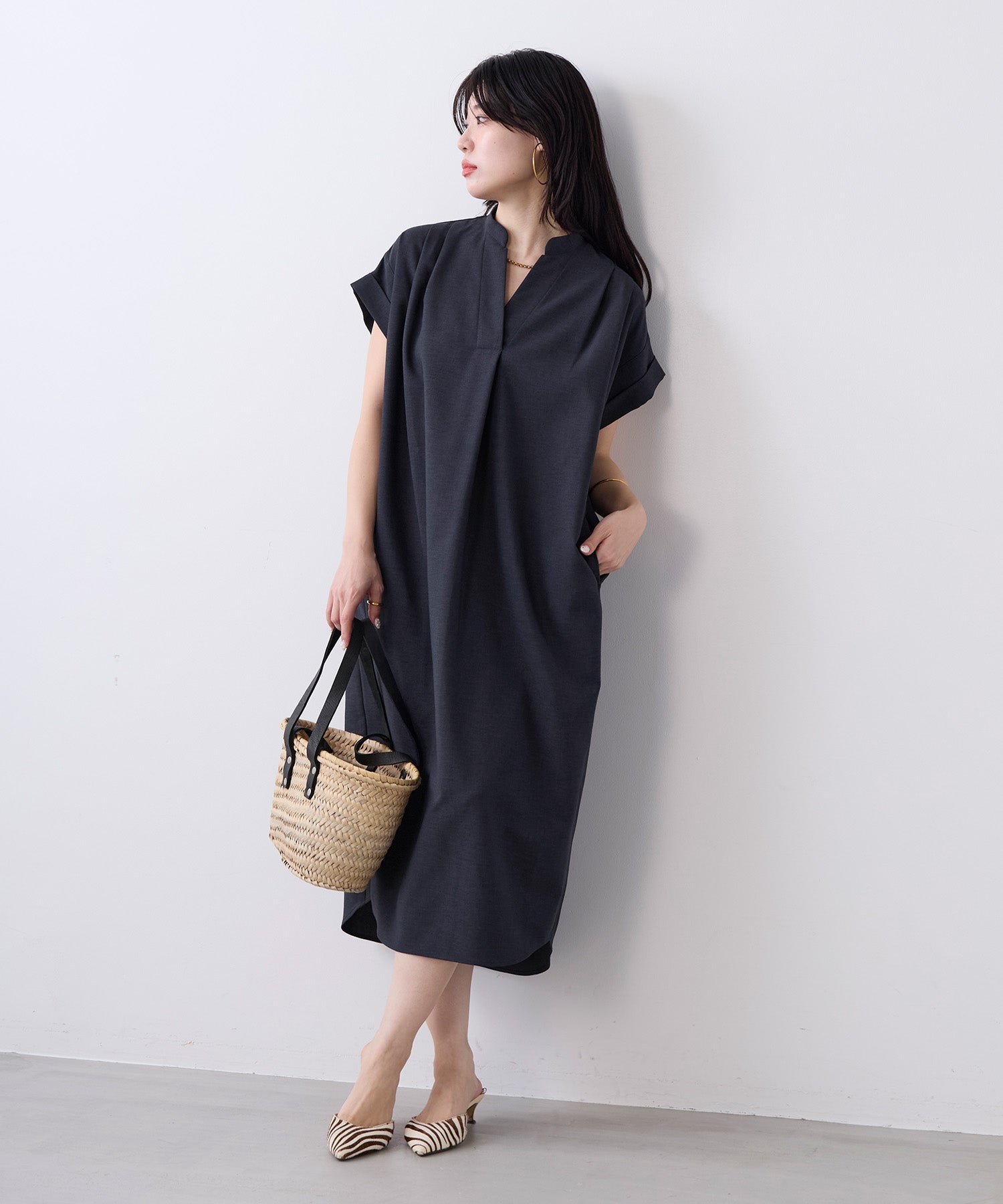 タックショルダーワンピース | MICA&DEAL ONLINE STORE