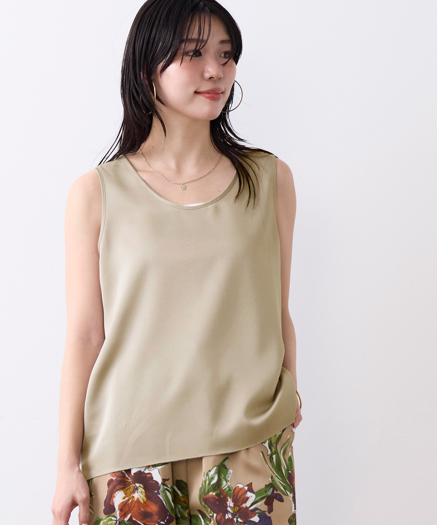 サテンタンクトップ | MICA&DEAL ONLINE STORE