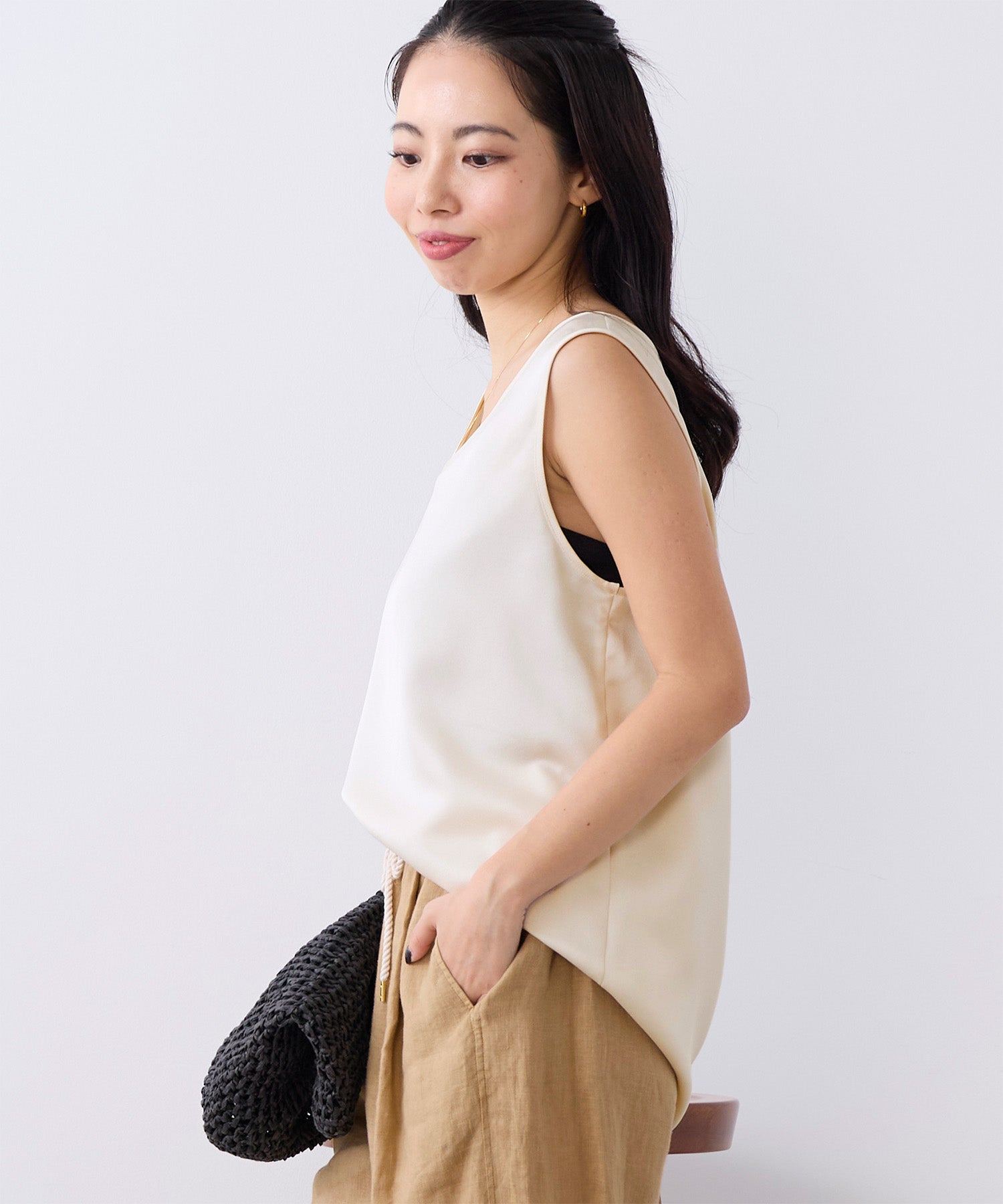 サテンタンクトップ | MICA&DEAL ONLINE STORE