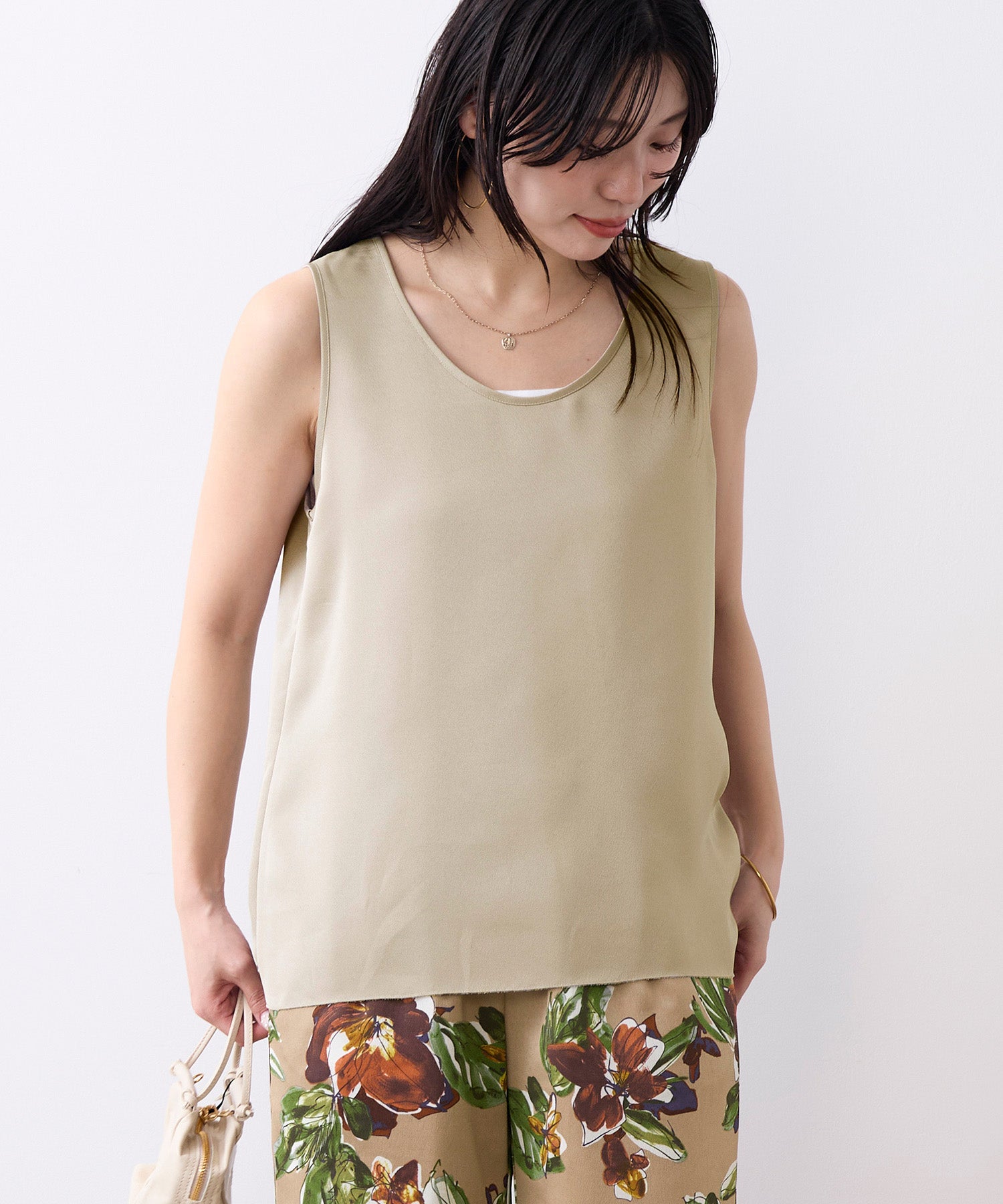サテンタンクトップ | MICA&DEAL ONLINE STORE