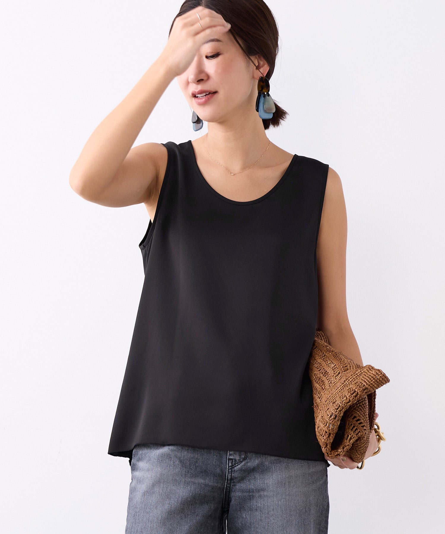サテンタンクトップ | MICA&DEAL ONLINE STORE