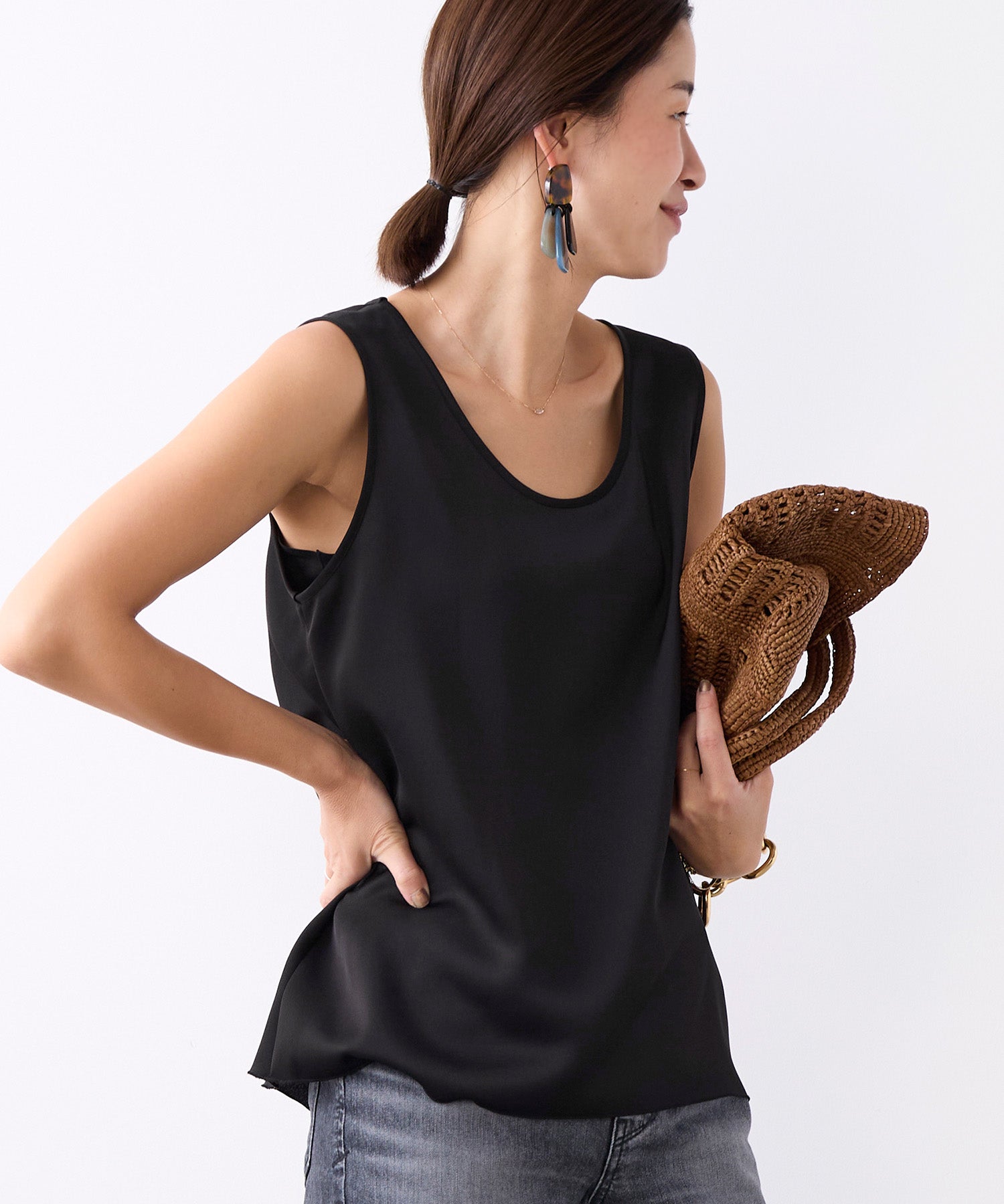 サテンタンクトップ | MICA&DEAL ONLINE STORE