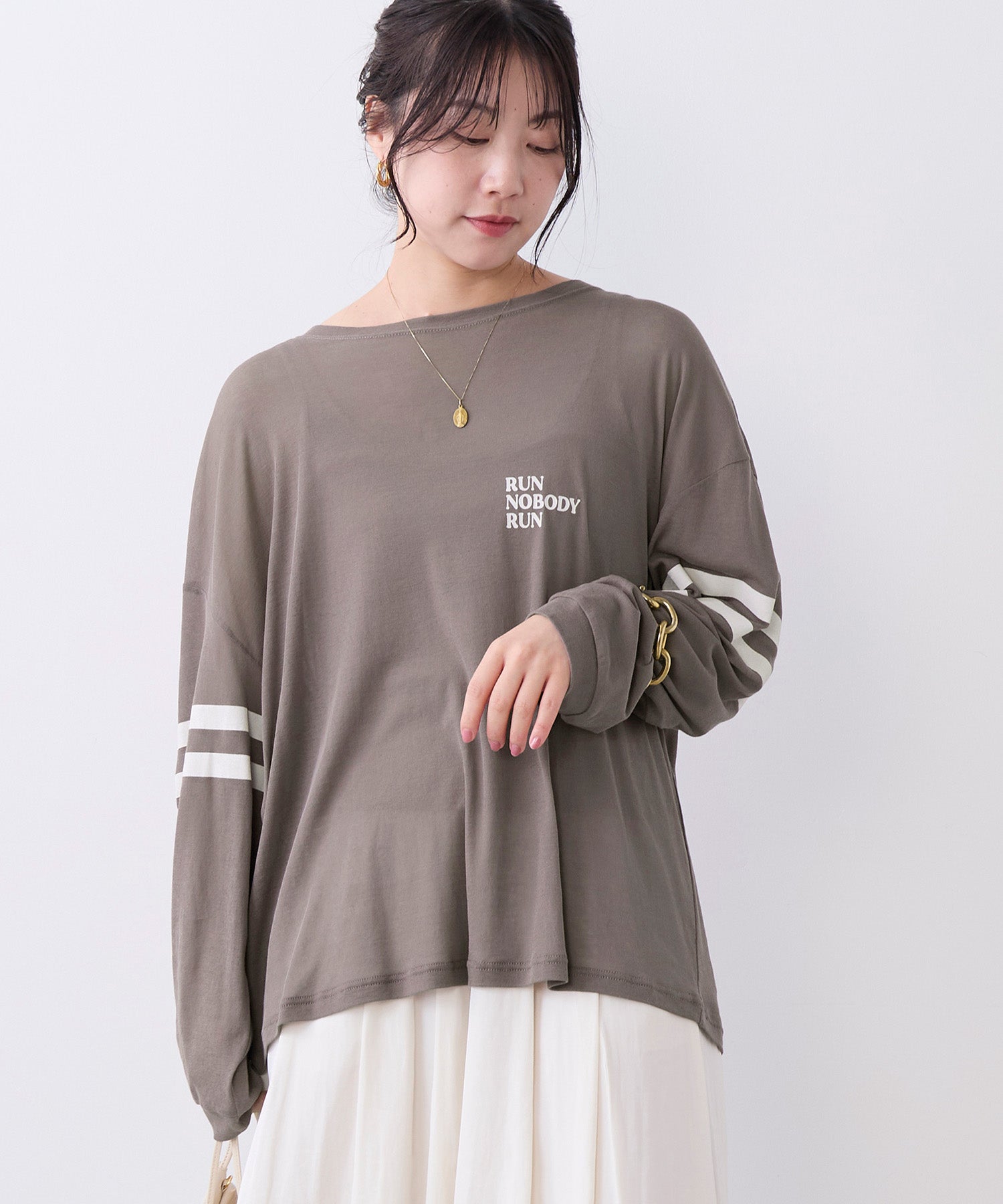 St.Johns 3rd club】ロゴシアーロングT-shirt | MICA&DEAL ONLINE STORE