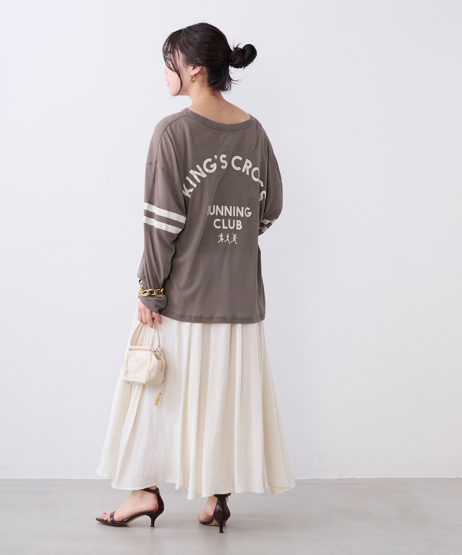 St.Johns 3rd club】ロゴシアーロングT-shirt | MICA&DEAL ONLINE STORE