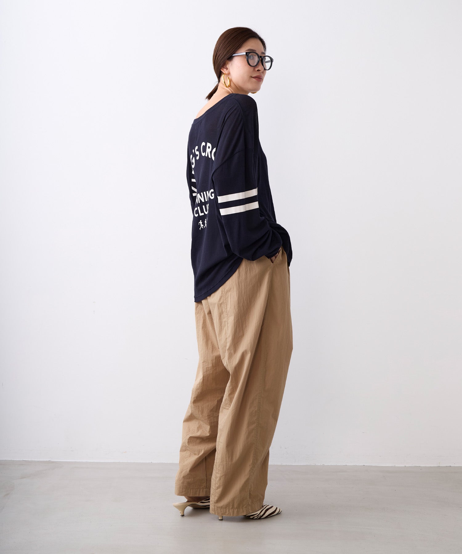 St.Johns 3rd club】ロゴシアーロングT-shirt | MICA&DEAL ONLINE STORE