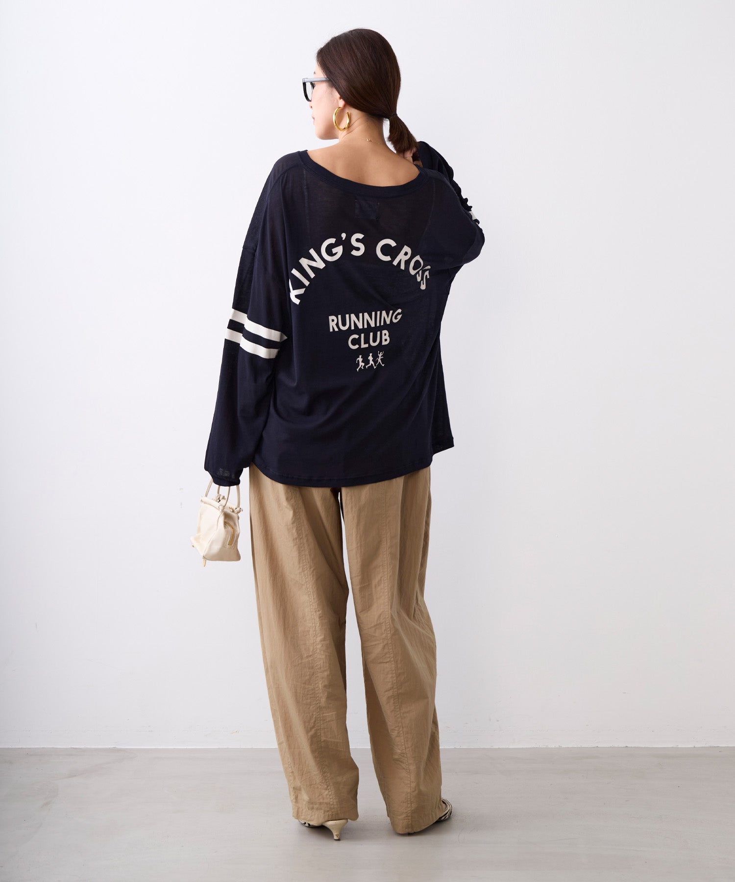 St.Johns 3rd club】ロゴシアーロングT-shirt | MICA&DEAL ONLINE STORE