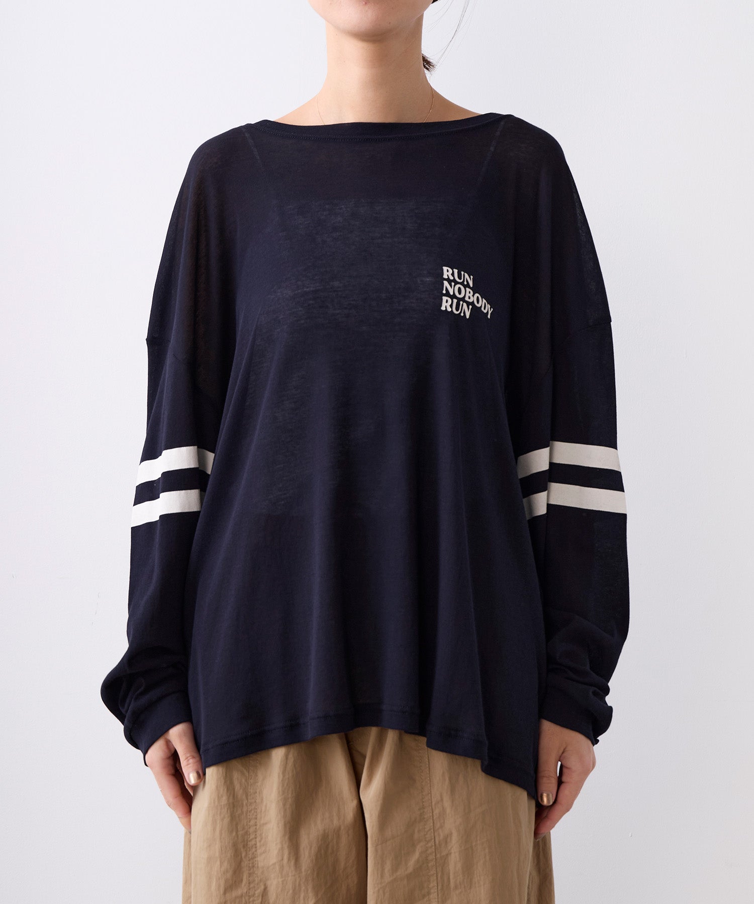 St.Johns 3rd club】ロゴシアーロングT-shirt | MICA&DEAL ONLINE STORE
