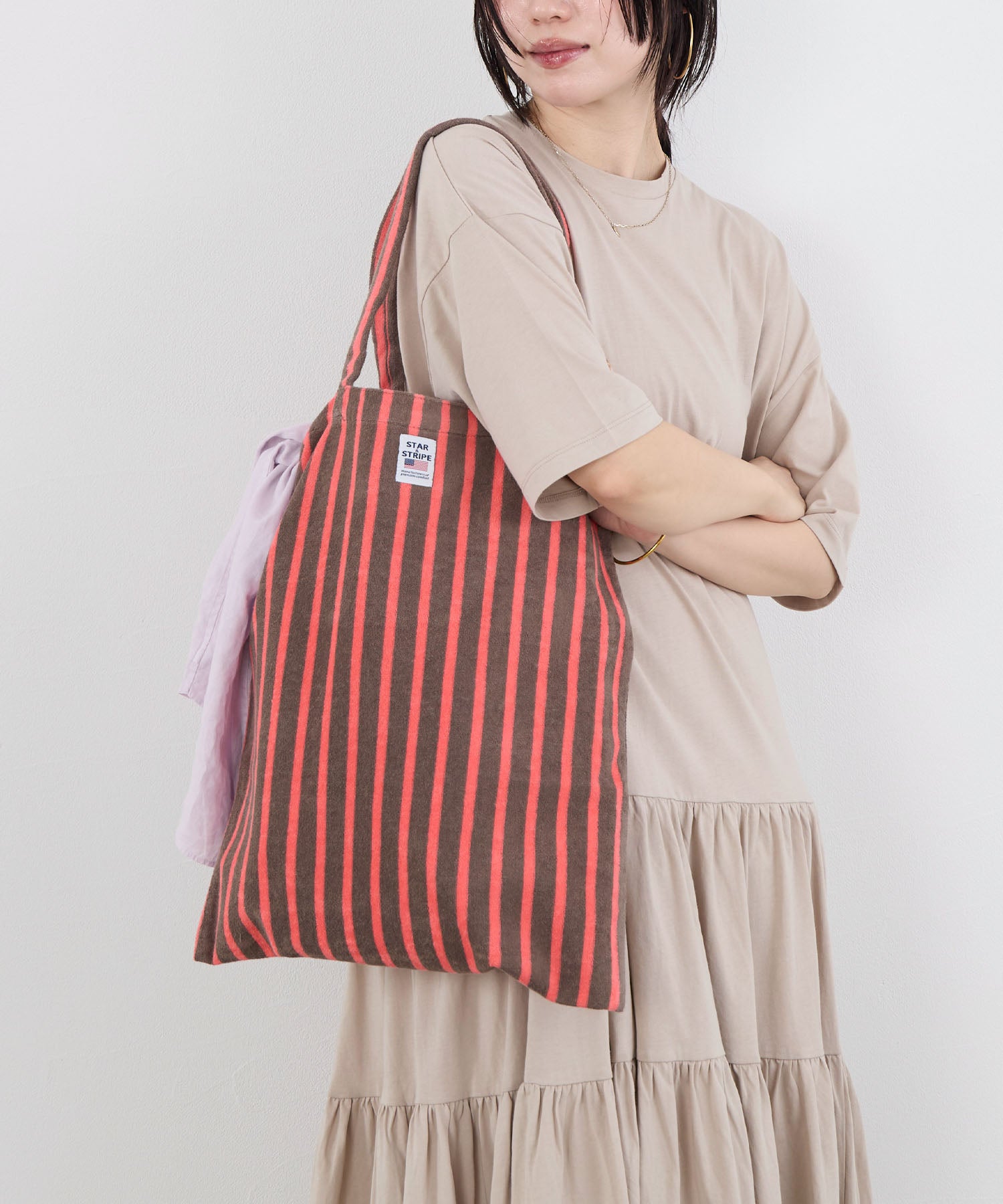 STAR&STRIPE】ストライプトートバッグ | MICA&DEAL ONLINE STORE