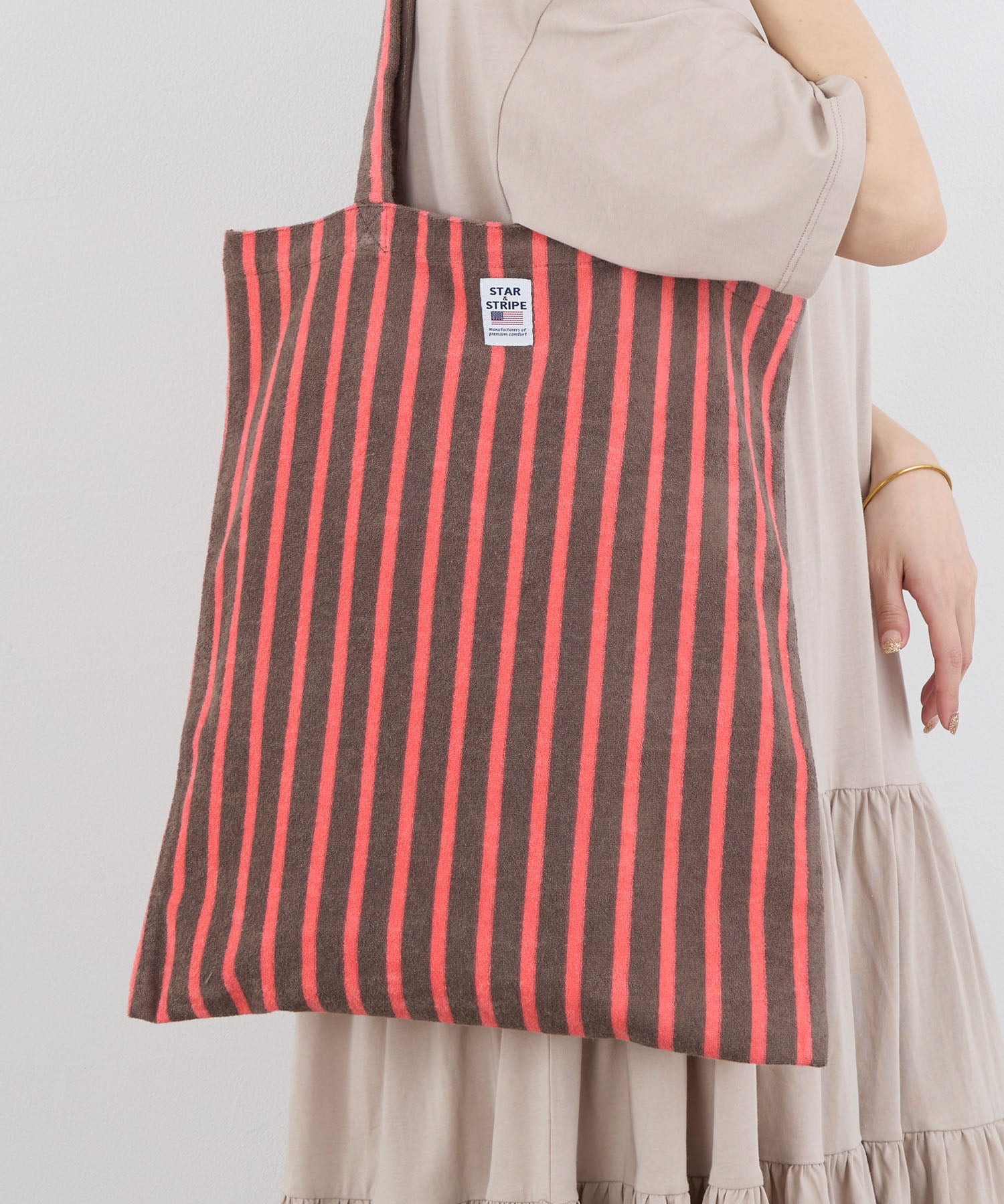 STAR&STRIPE】ストライプトートバッグ | MICA&DEAL ONLINE STORE