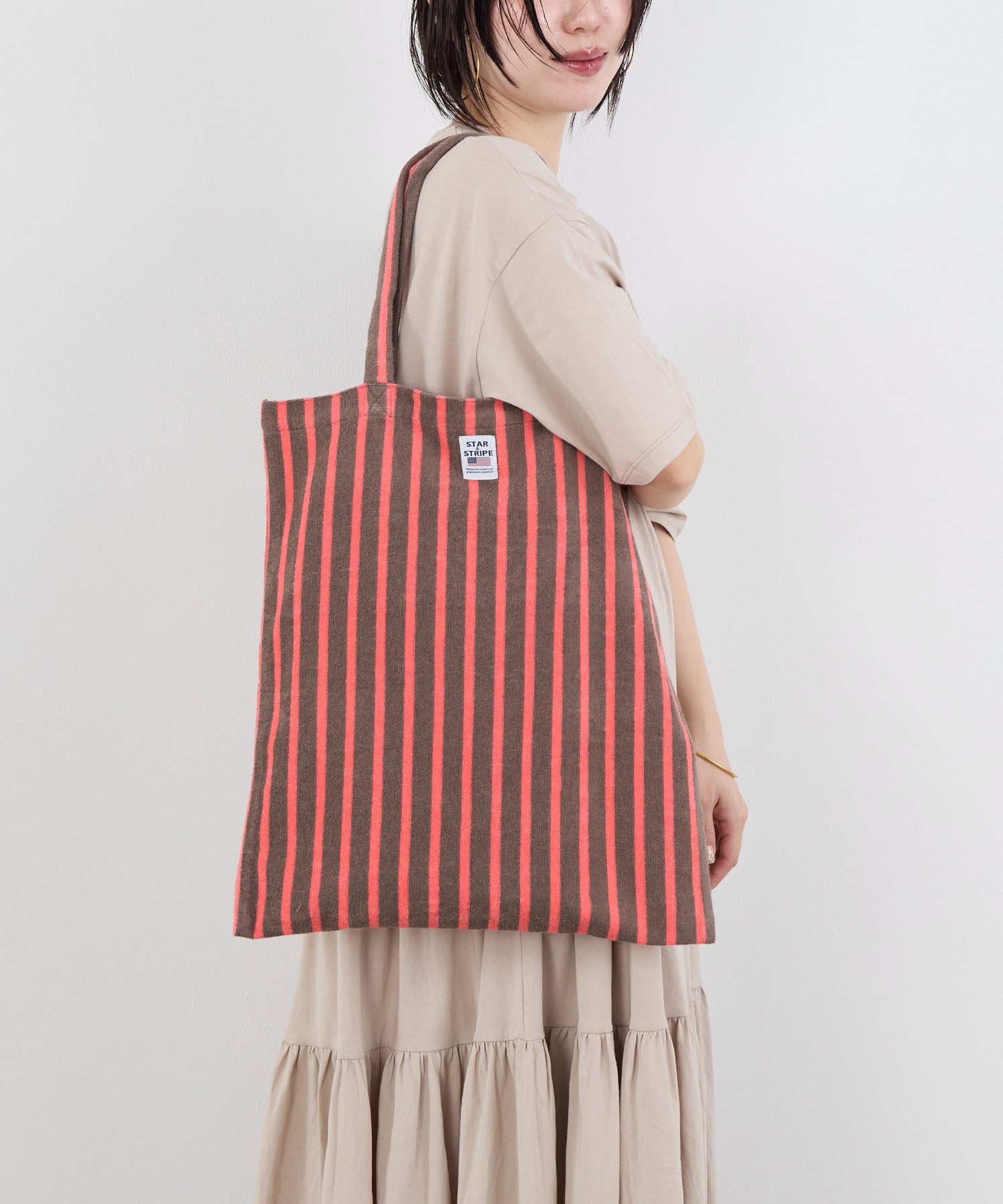 STAR&STRIPE】ストライプトートバッグ | MICA&DEAL ONLINE STORE