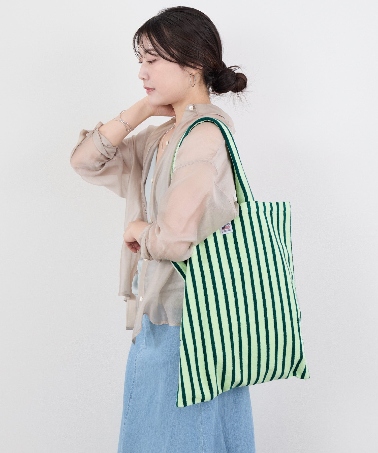 STAR&STRIPE】ストライプトートバッグ | MICA&DEAL ONLINE STORE