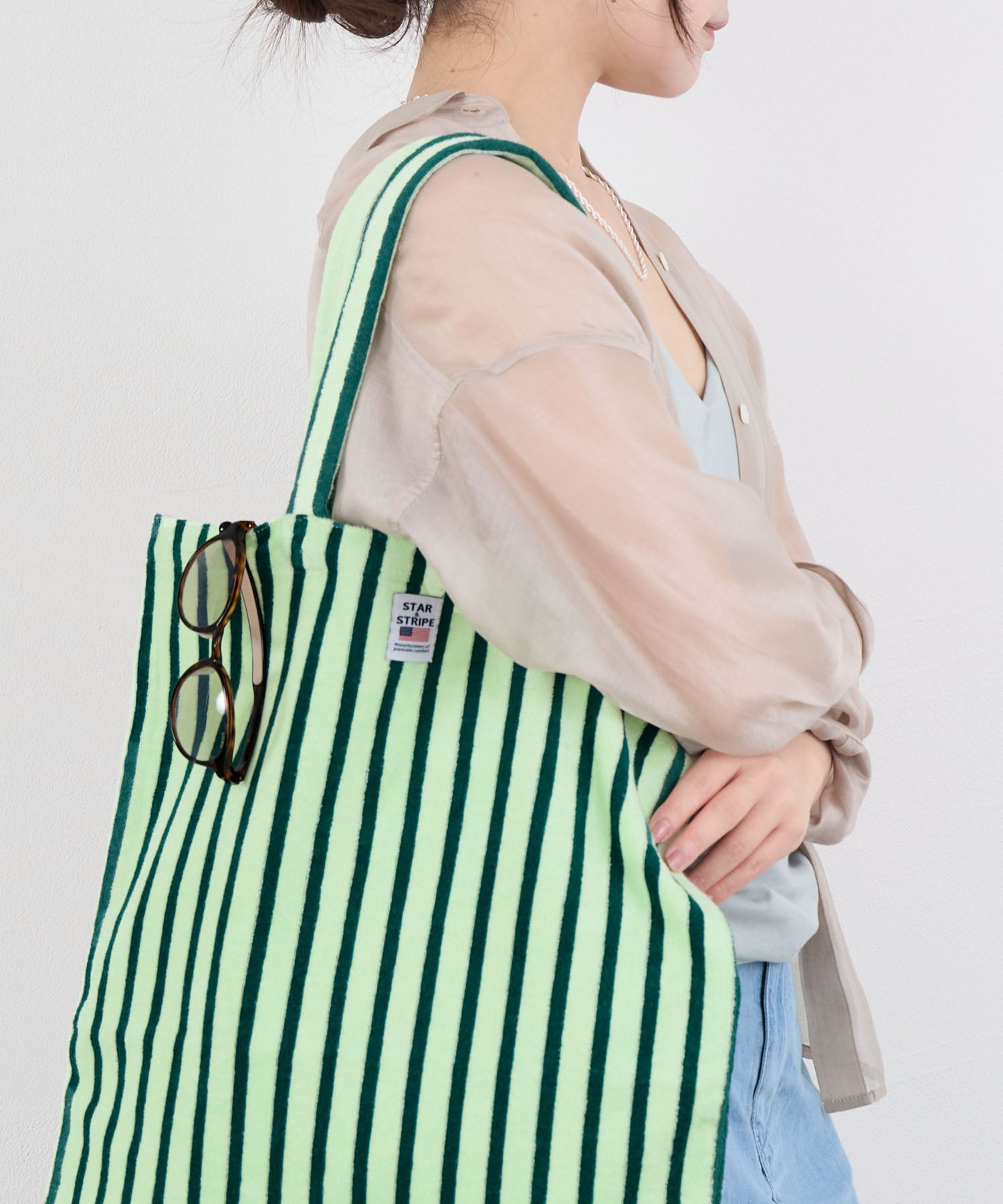 30%off]【STAR&STRIPE】ストライプトートバッグ | MICA&DEAL ONLINE STORE