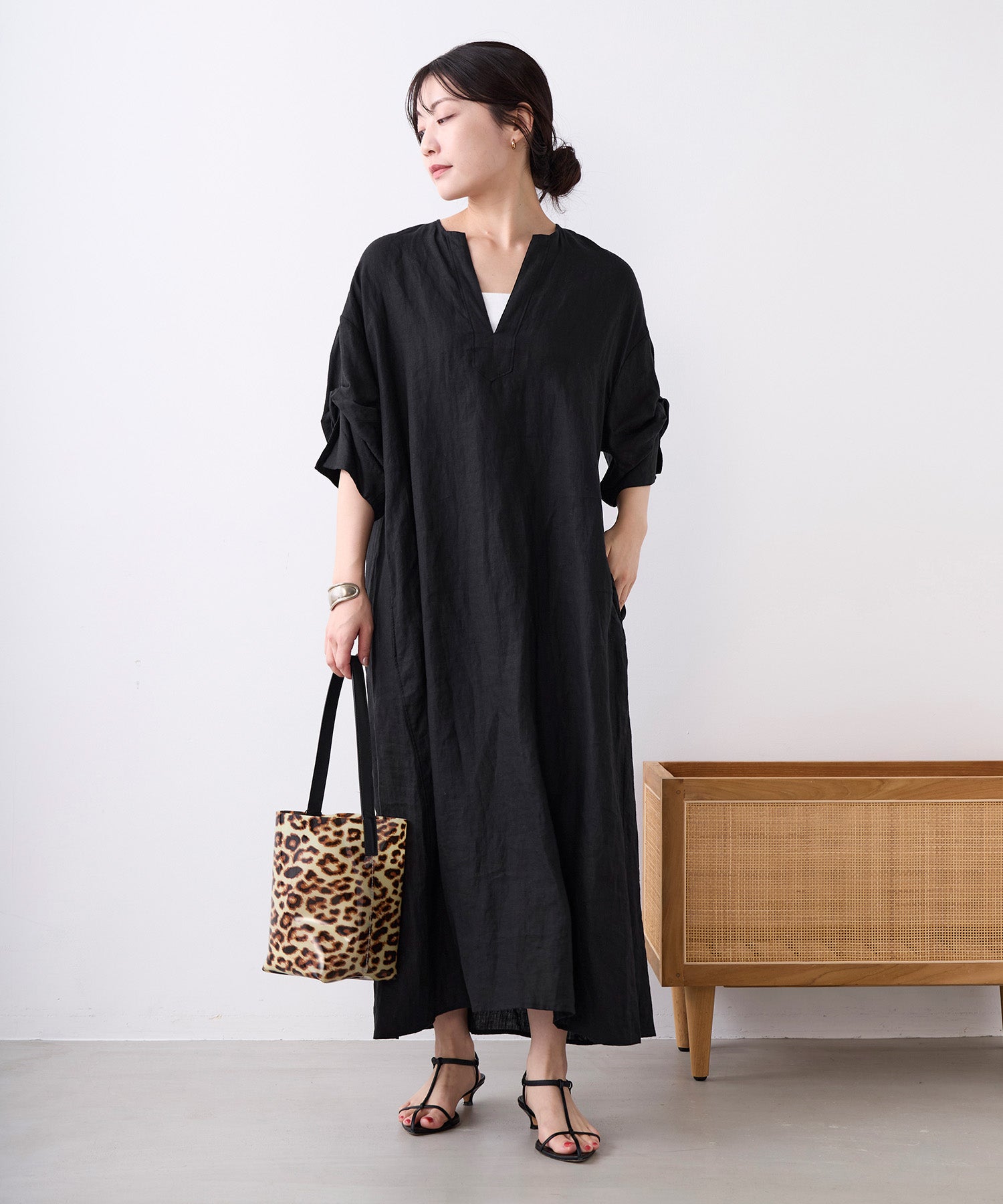 TICCA】リネンツイストスリーブワンピース | MICA&DEAL ONLINE STORE