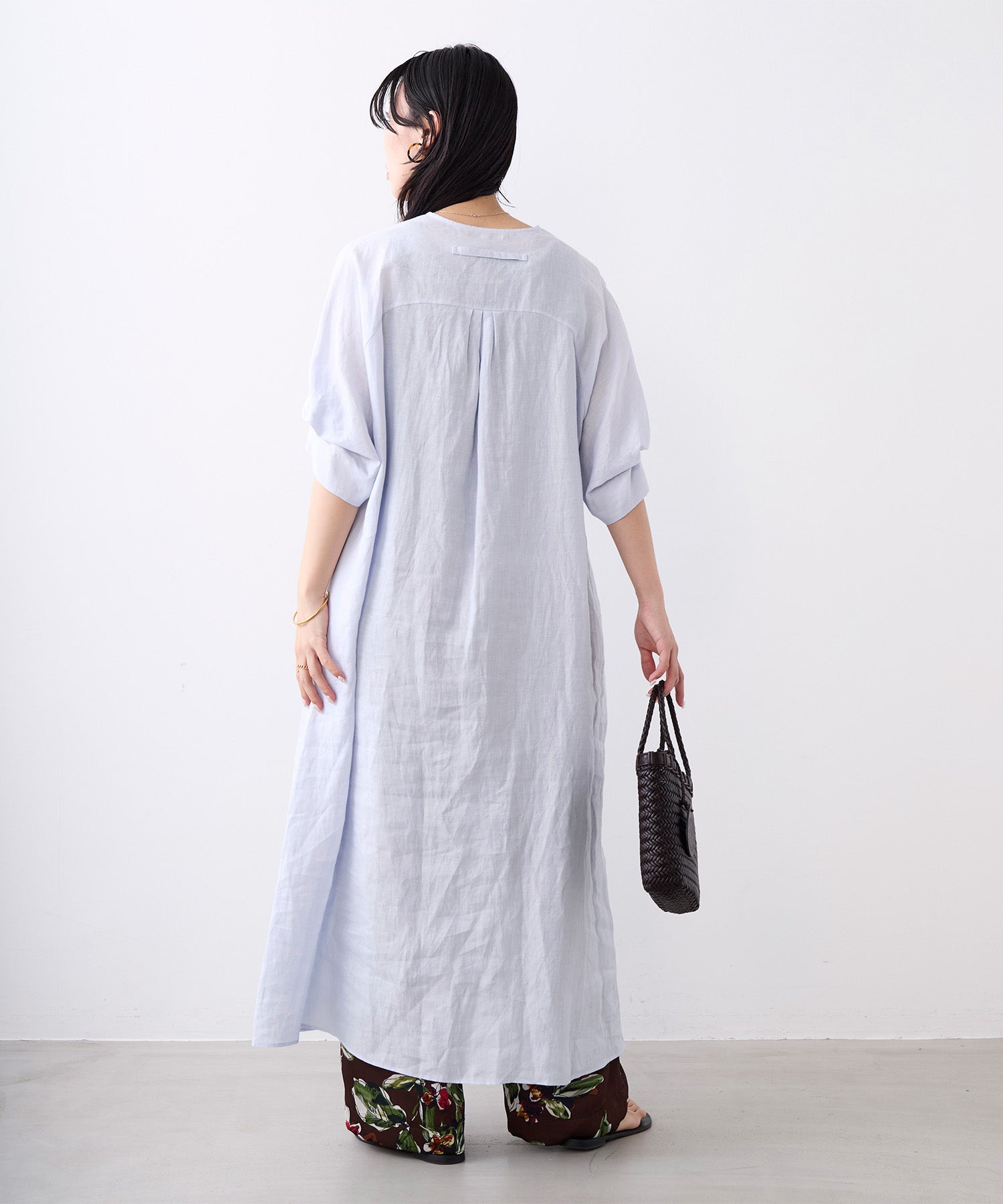 20%off]【TICCA】リネンツイストスリーブワンピース | MICA&DEAL