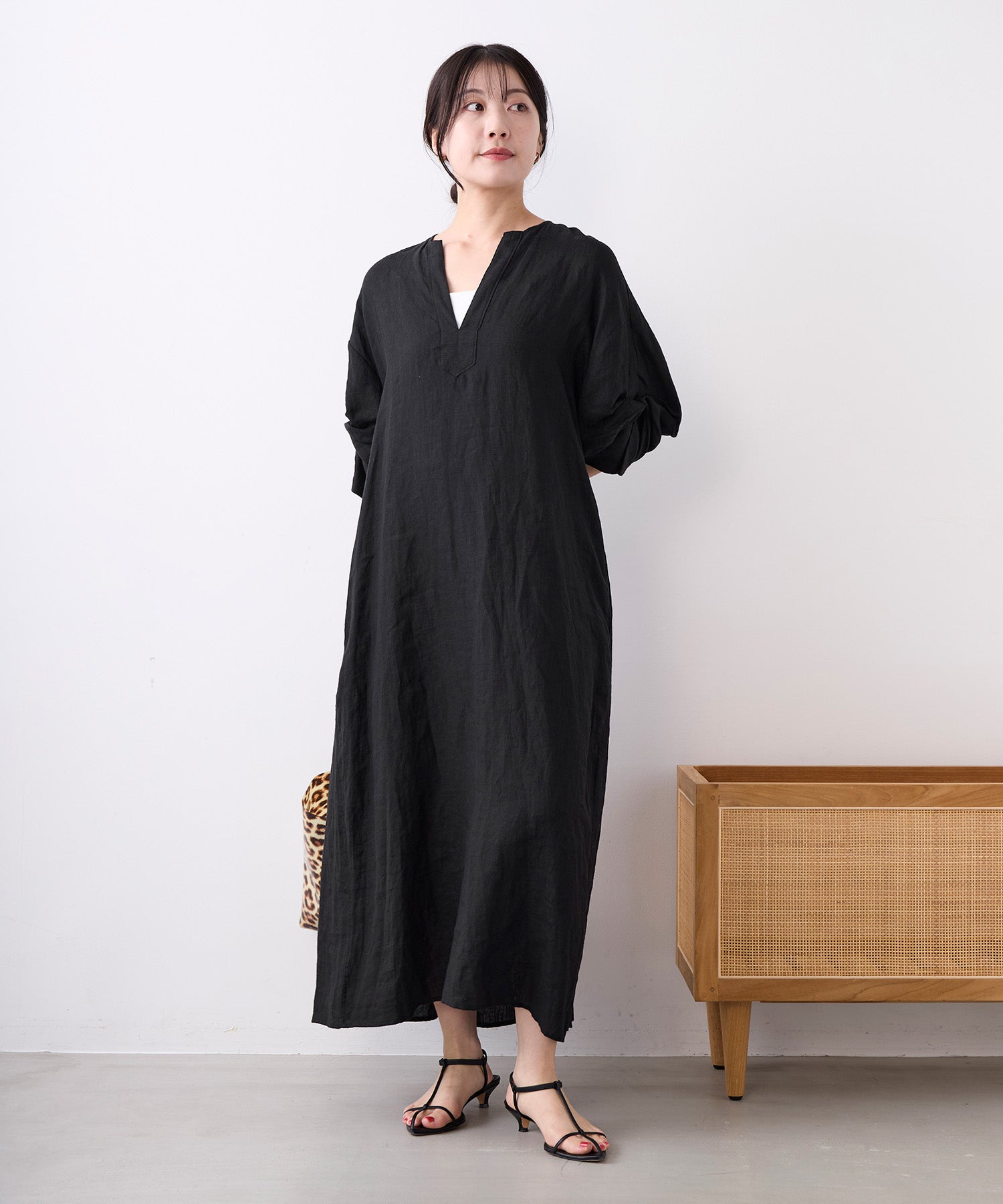 TICCA】リネンツイストスリーブワンピース | MICA&DEAL ONLINE STORE