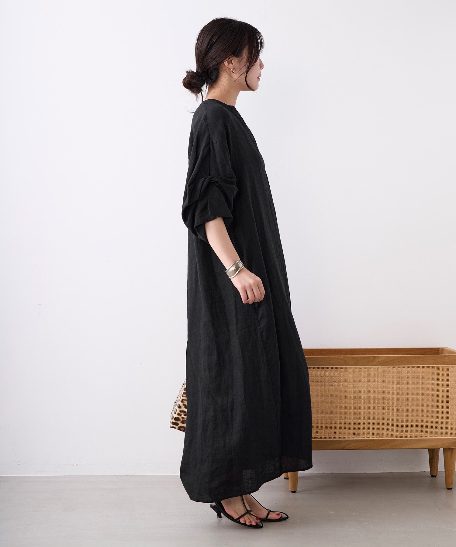 TICCA】リネンツイストスリーブワンピース | MICA&DEAL ONLINE STORE