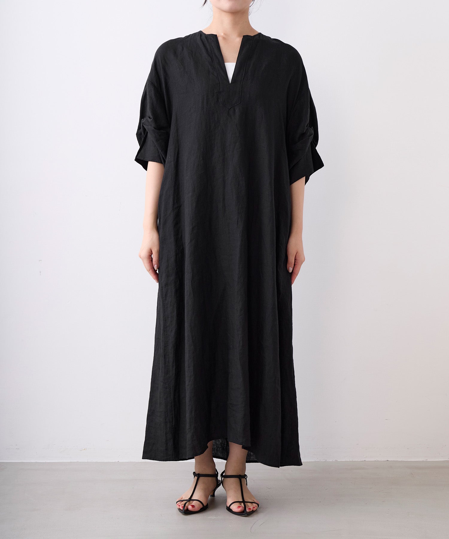 TICCA】リネンツイストスリーブワンピース | MICA&DEAL ONLINE STORE