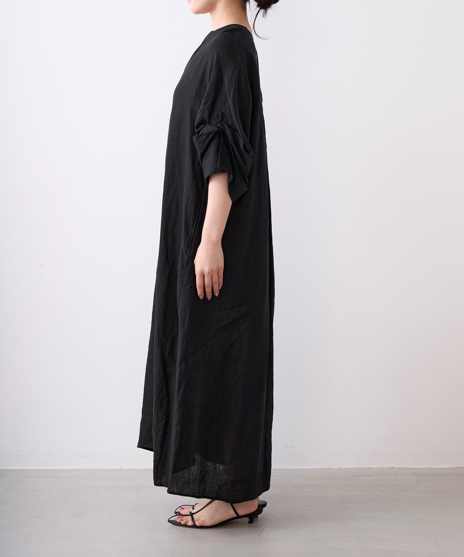30%off]【TICCA】リネンツイストスリーブワンピース | MICA&DEAL