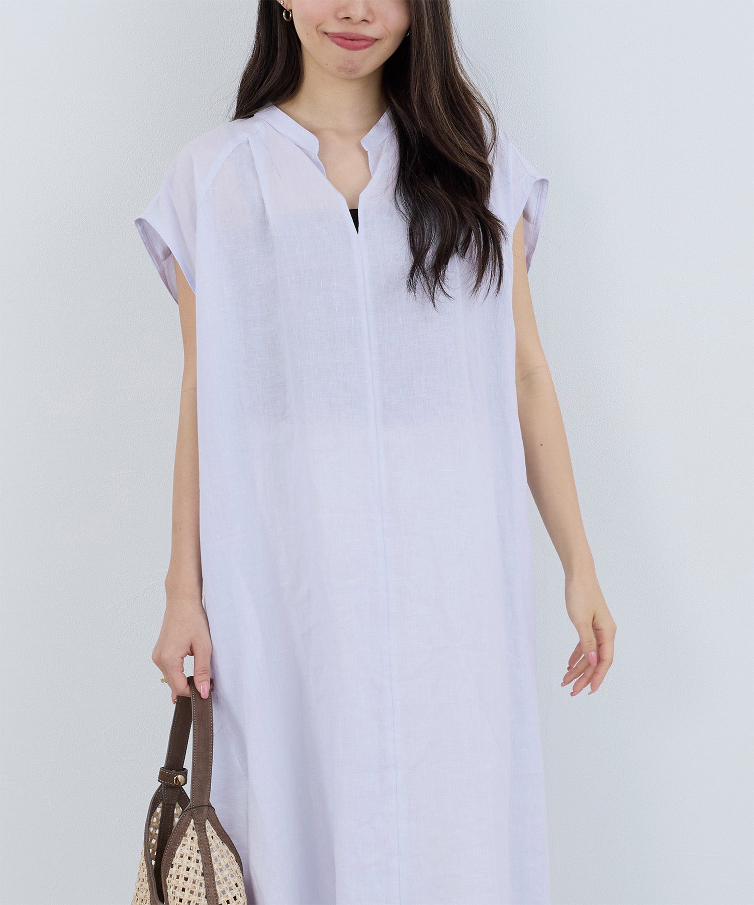TICCA】リネンフレンチスリーブバルーンワンピース | MICA&DEAL ONLINE