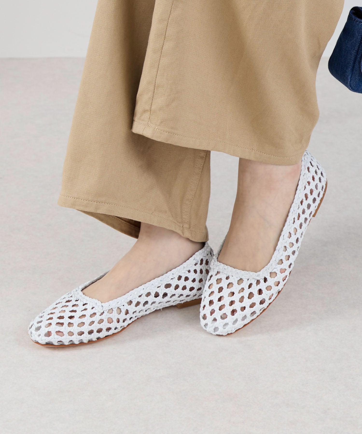 FABIO RUSCONI】メッシュフラットパンプス | MICA&DEAL ONLINE STORE