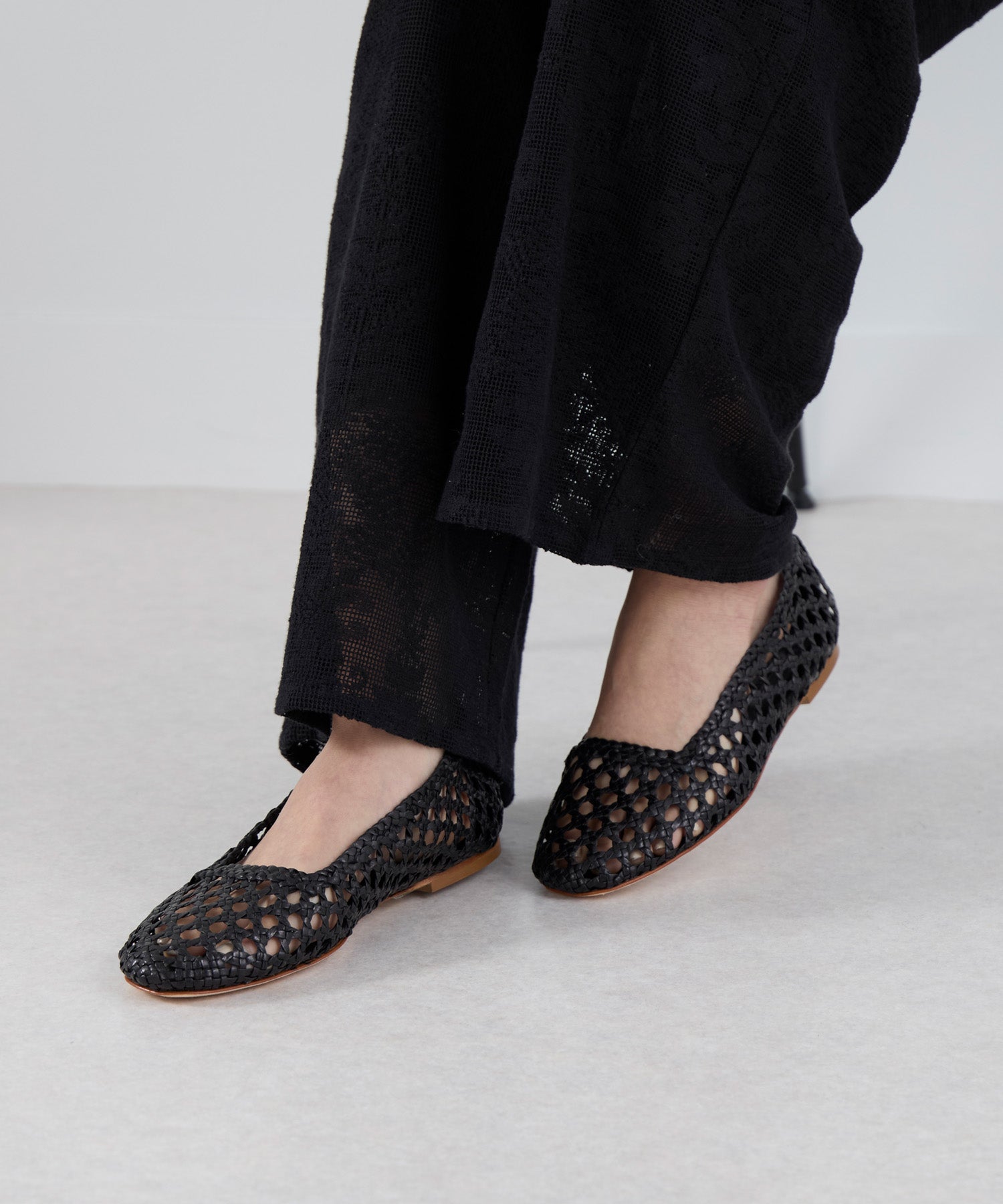 FABIO RUSCONI】メッシュフラットパンプス | MICA&DEAL ONLINE STORE