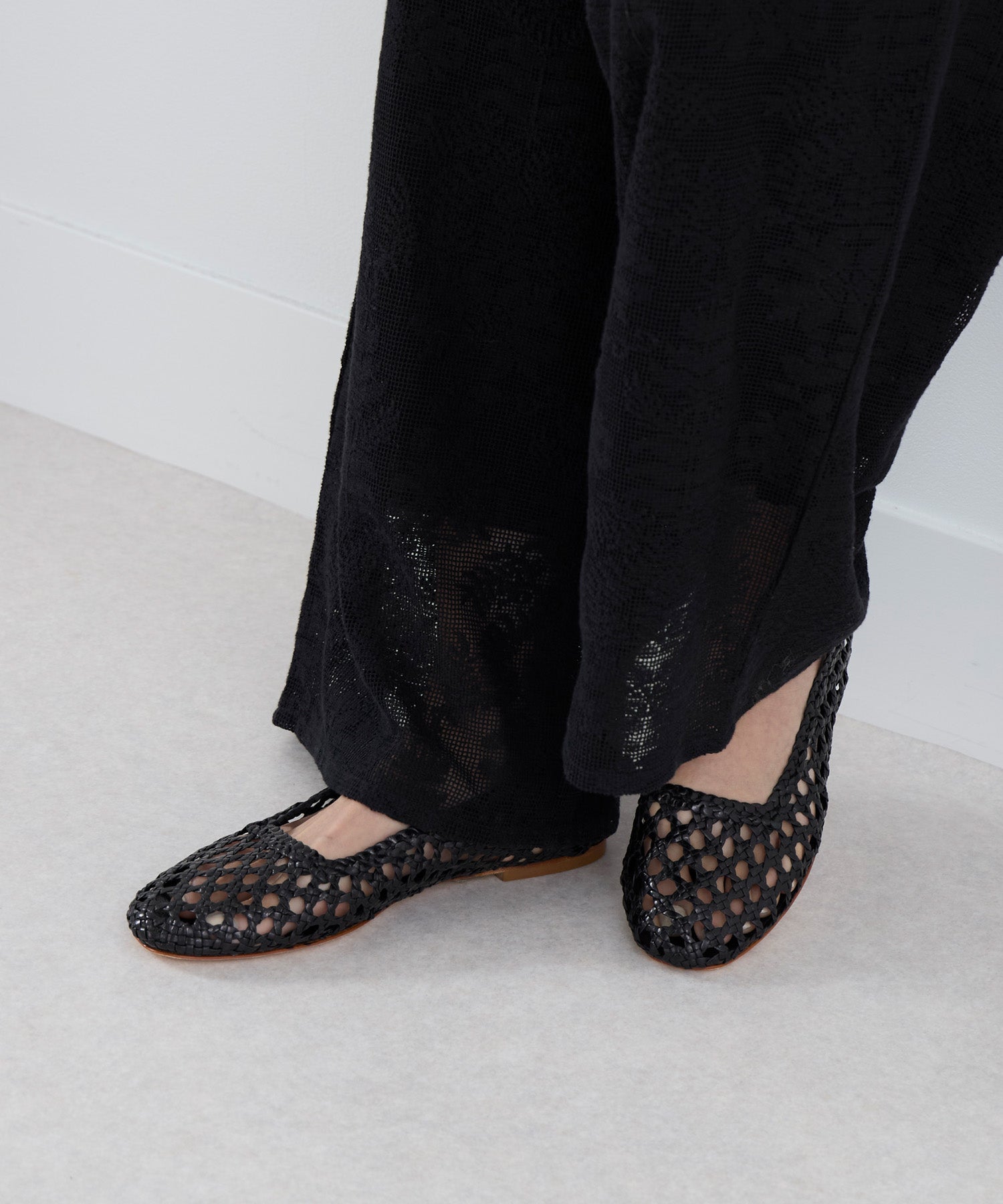 FABIO RUSCONI】メッシュフラットパンプス | MICA&DEAL ONLINE STORE