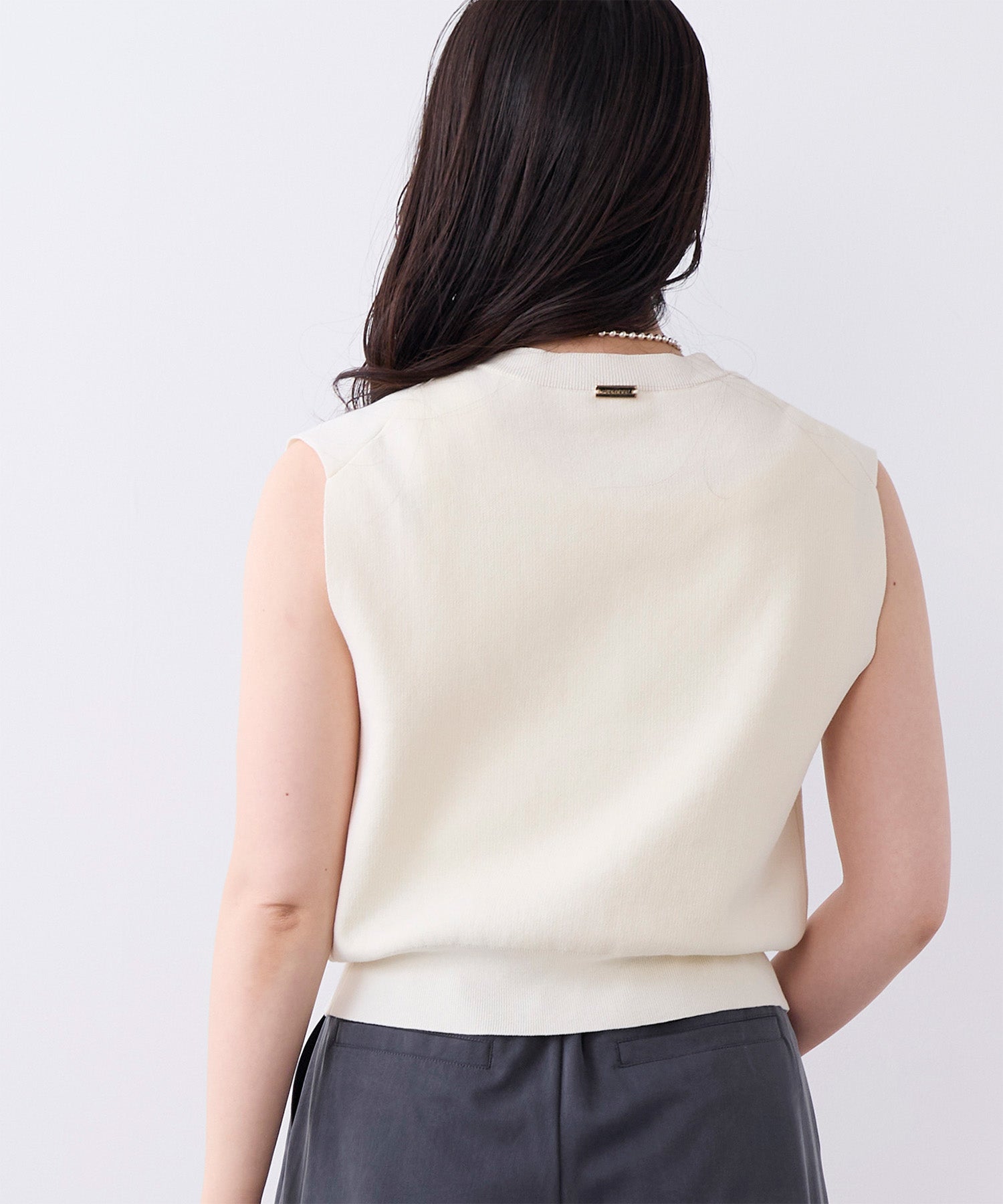 20%off]クルーネックニットベスト | MICA&DEAL ONLINE STORE