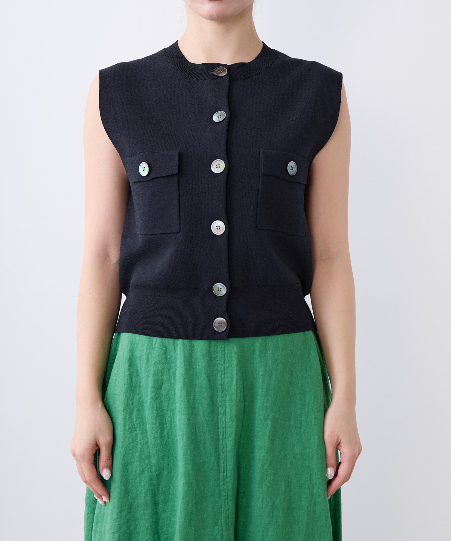 40%off]クルーネックニットベスト | MICA&DEAL ONLINE STORE