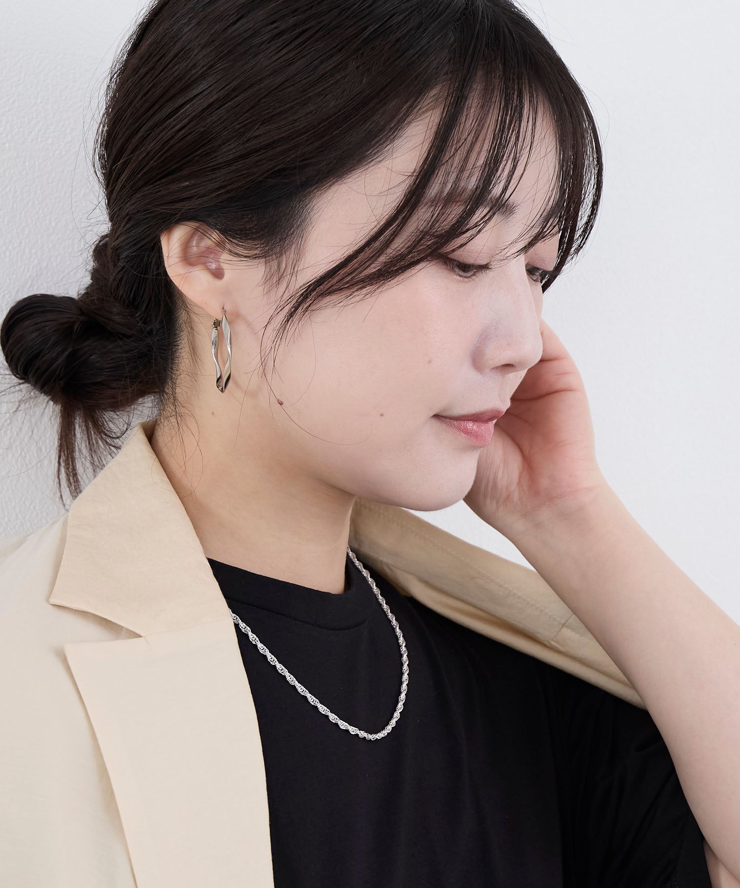 LAVER】ツイストチェーンネックレス-CHAIN NECKLACE | MICA&DEAL