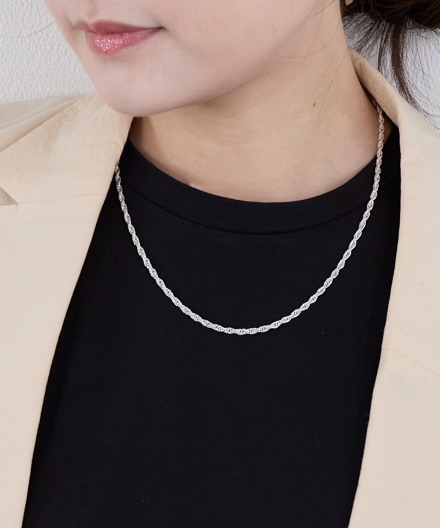 LAVER】ツイストチェーンネックレス-CHAIN NECKLACE | MICA&DEAL