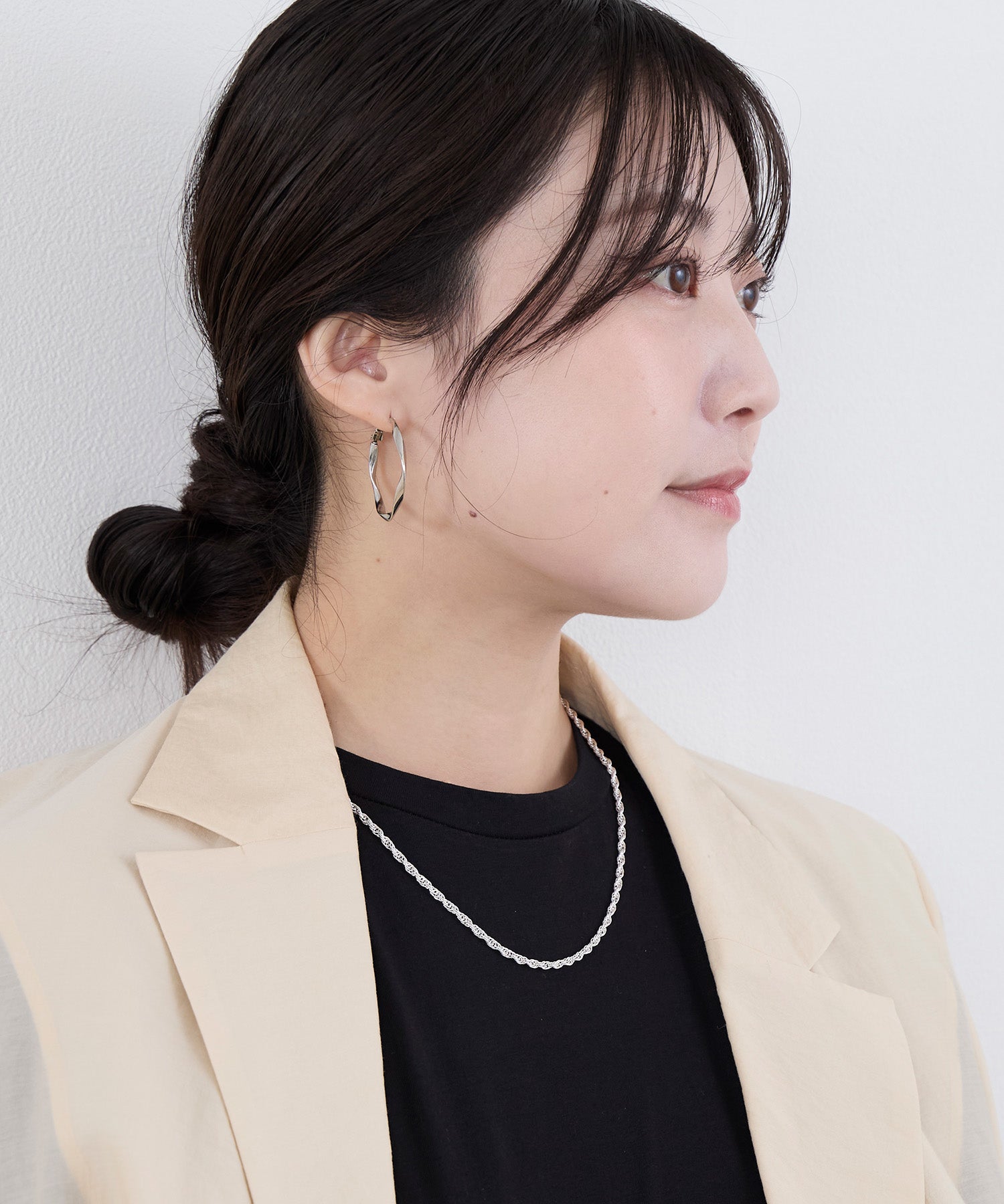 LAVER】ツイストチェーンネックレス-CHAIN NECKLACE | MICA&DEAL