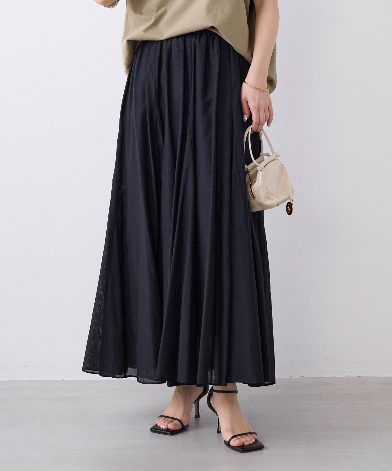 ライトフレアロングスカート | MICA&DEAL ONLINE STORE