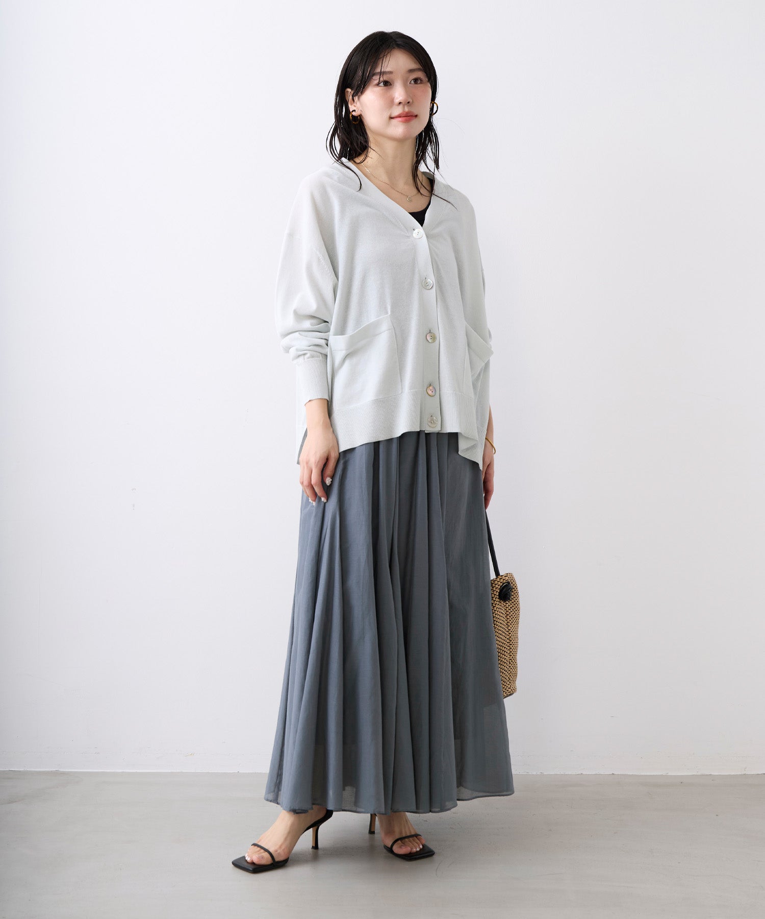 ライトフレアロングスカート | MICA&DEAL ONLINE STORE