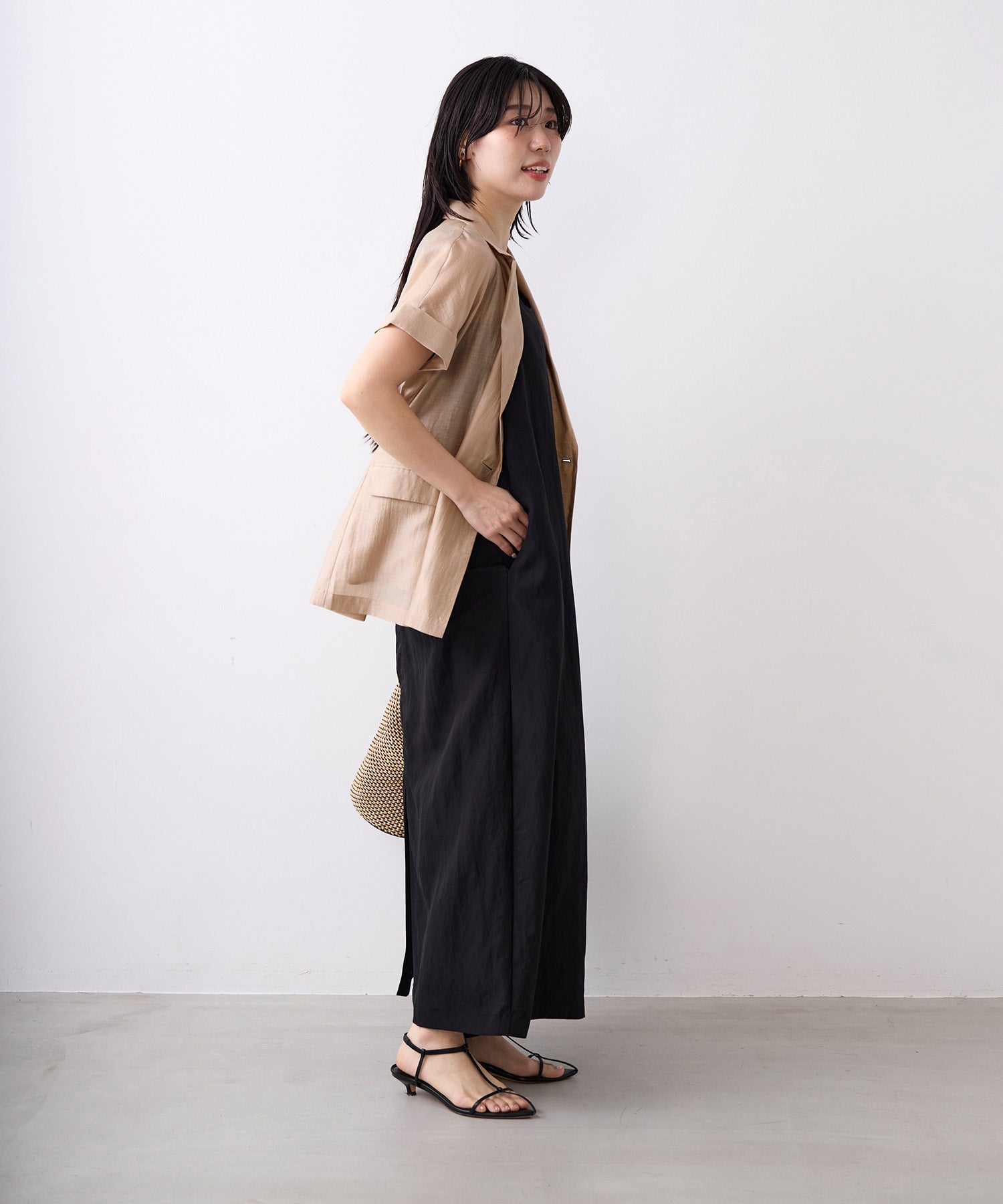 ハーフスリーブシアージャケット | MICA&DEAL ONLINE STORE