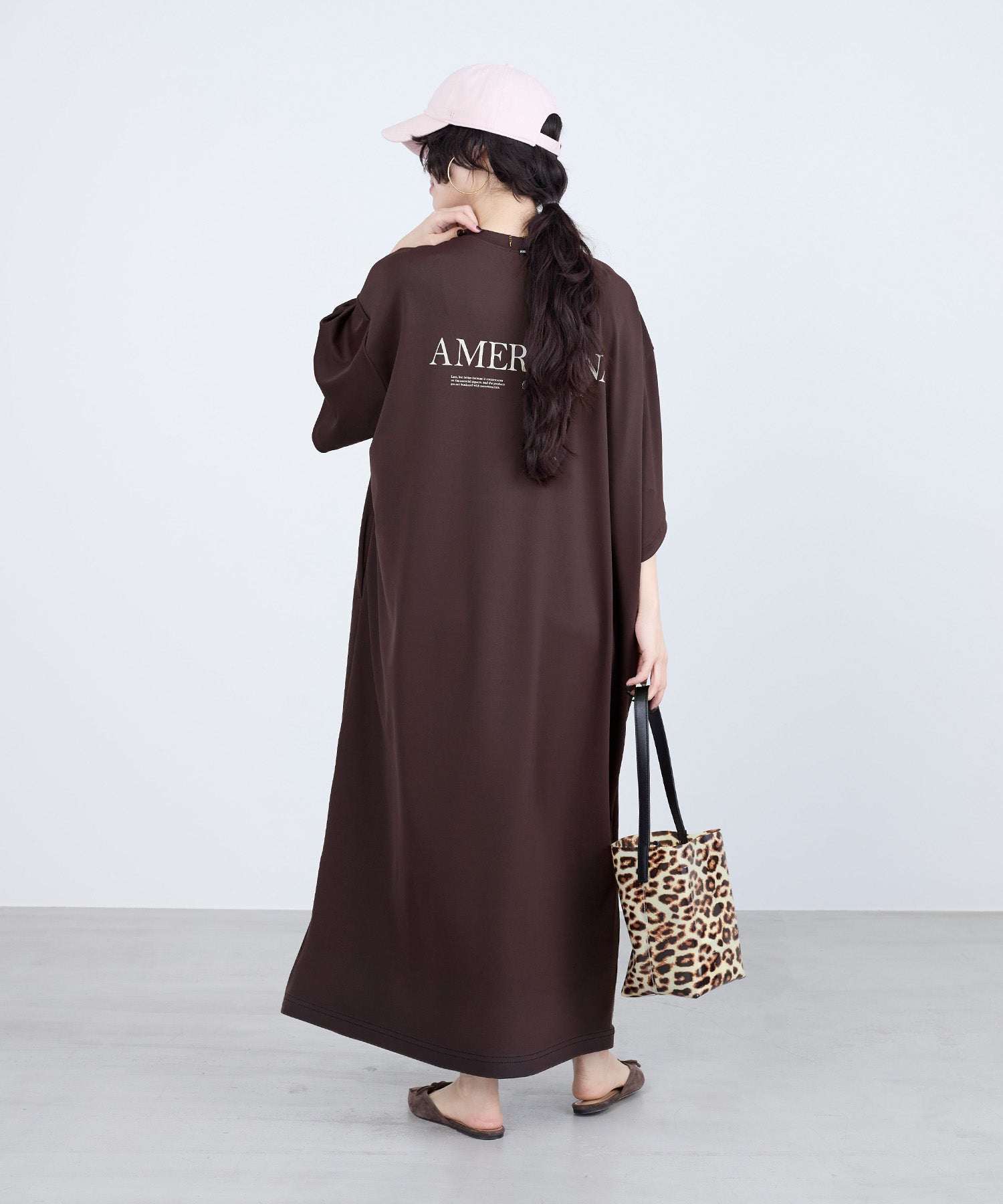 20%off]【AMERICANA】別注-接触冷感 サイドスリットワンピース