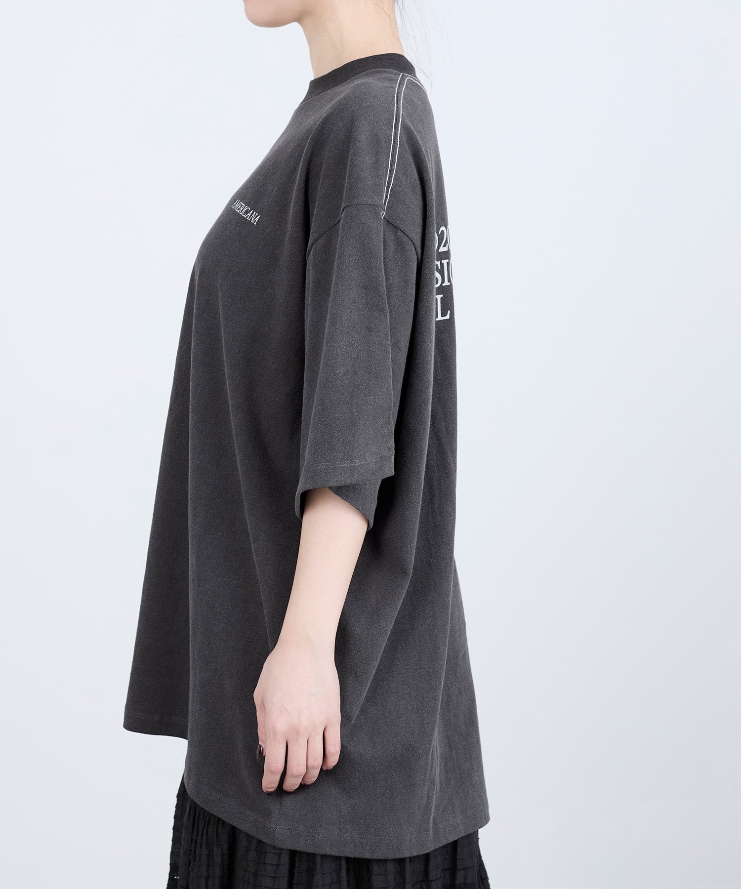 AMERICANA】別注-ビッグロゴT-shirt | MICA&DEAL ONLINE STORE