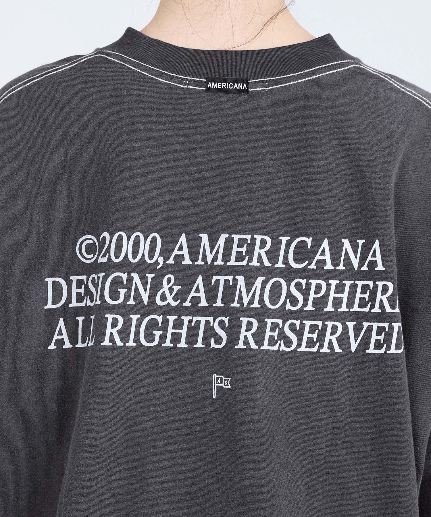AMERICANA】別注-ビッグロゴT-shirt | MICA&DEAL ONLINE STORE