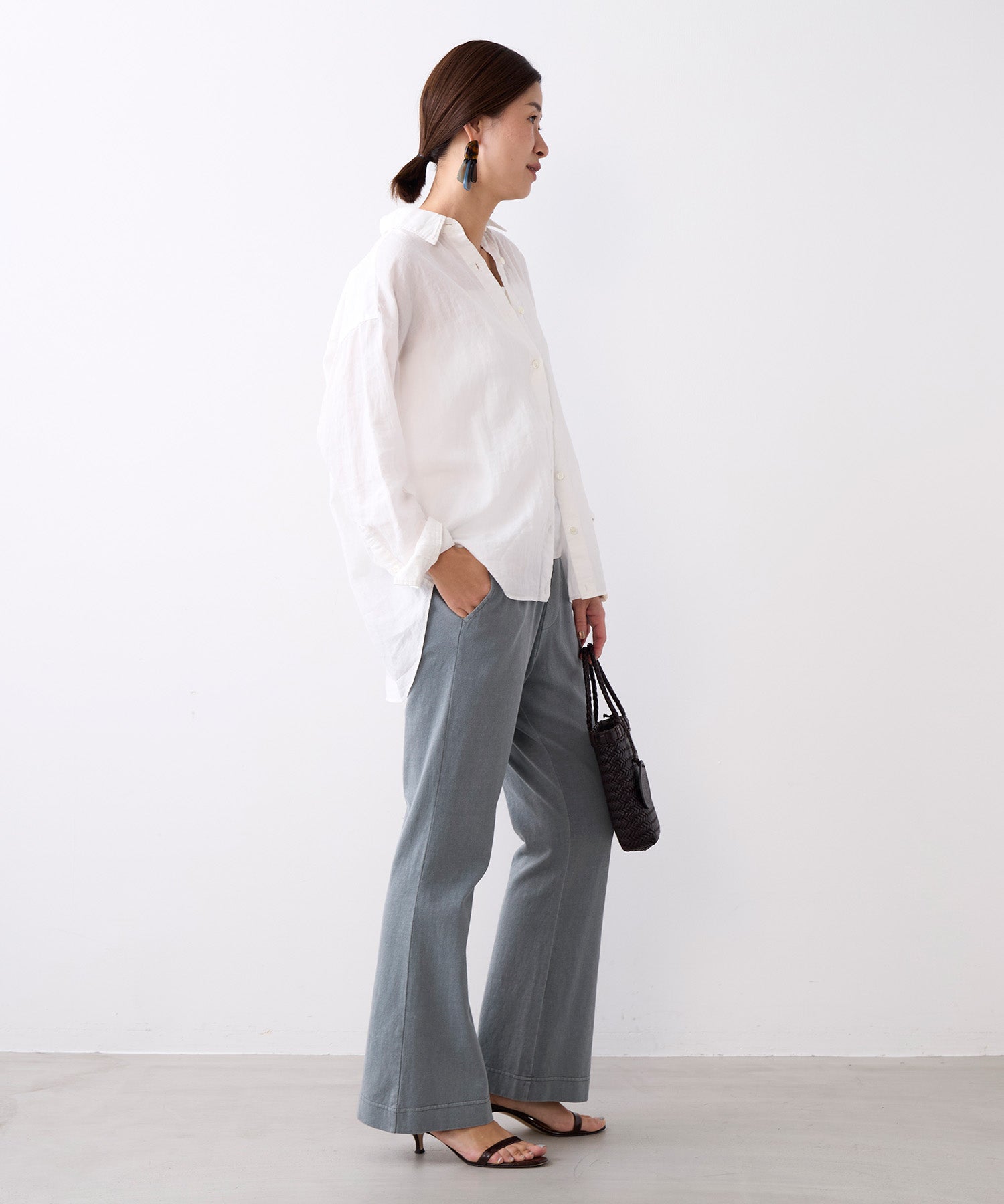 みあみあ☺︎ ラミー2WAYシアーシャツ | MICA&DEAL ONLINE STORE