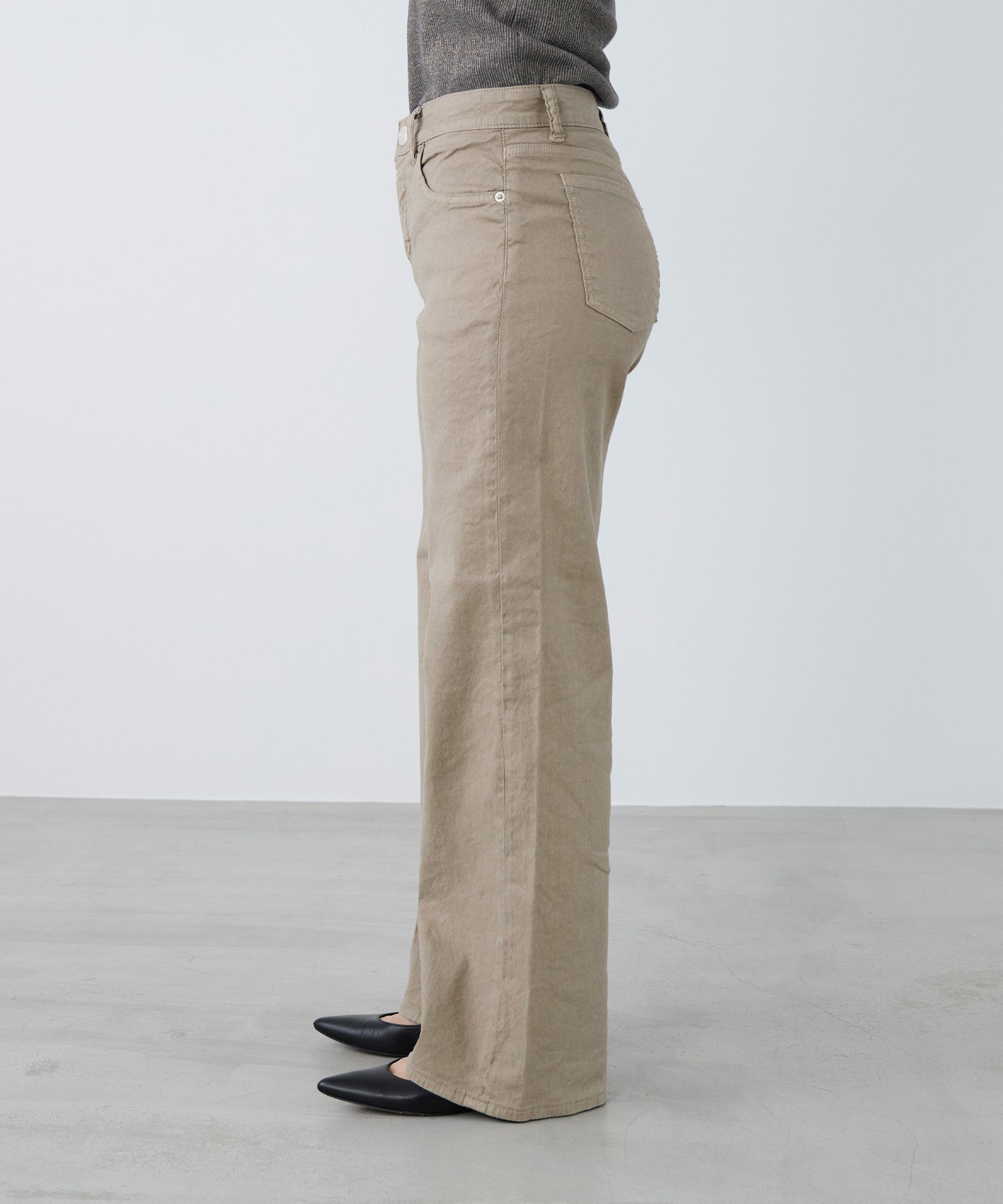 RED CARD TOKYO】35th Anniversary Wide linen-リネン混ワイド