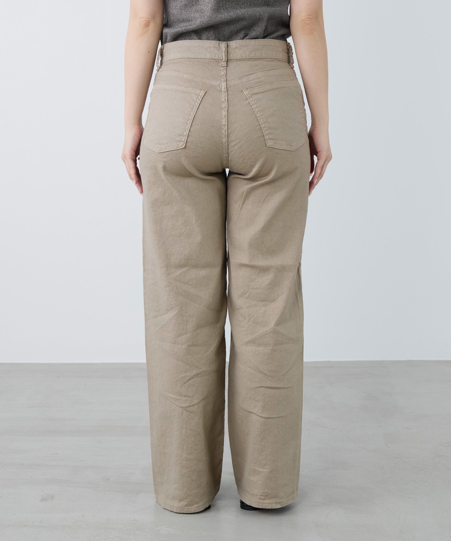 RED CARD TOKYO】35th Anniversary Wide linen-リネン混ワイド